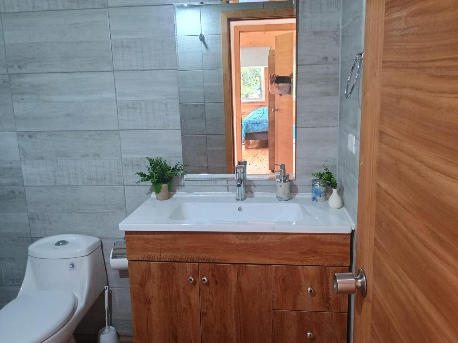 Cabaña en parcela