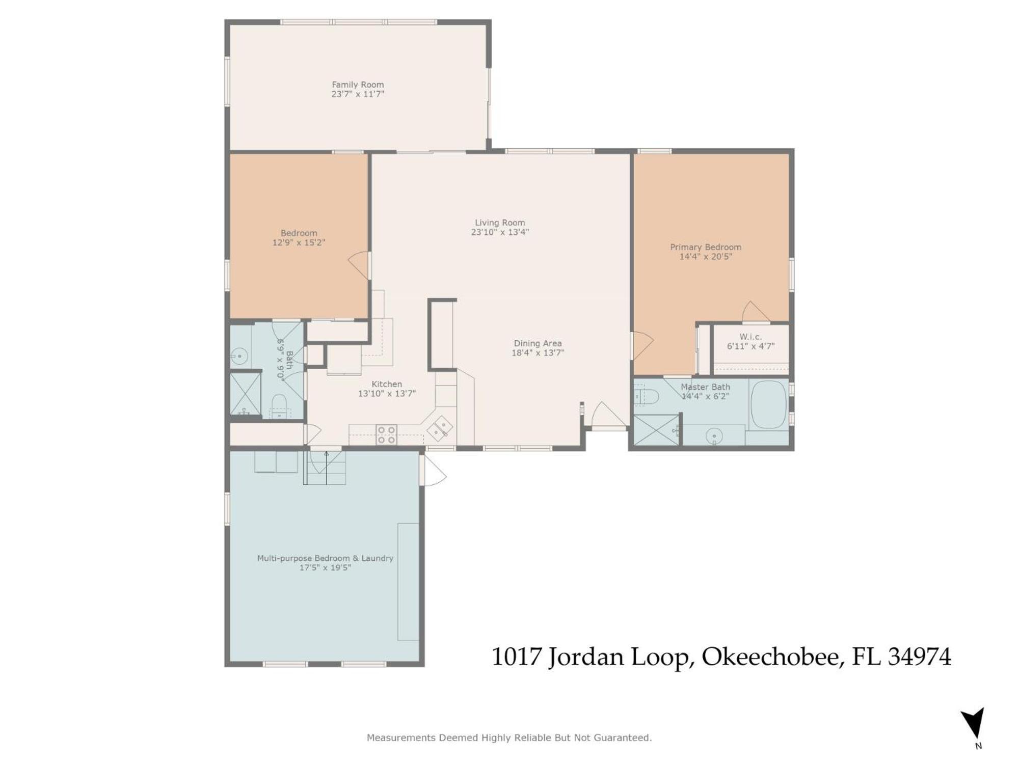 Lake Canal Accessible Family Home view 2