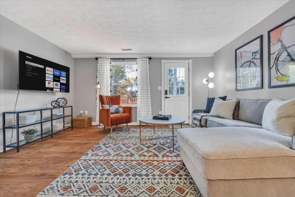 Renovated townhome on bike path includes bikes view 5
