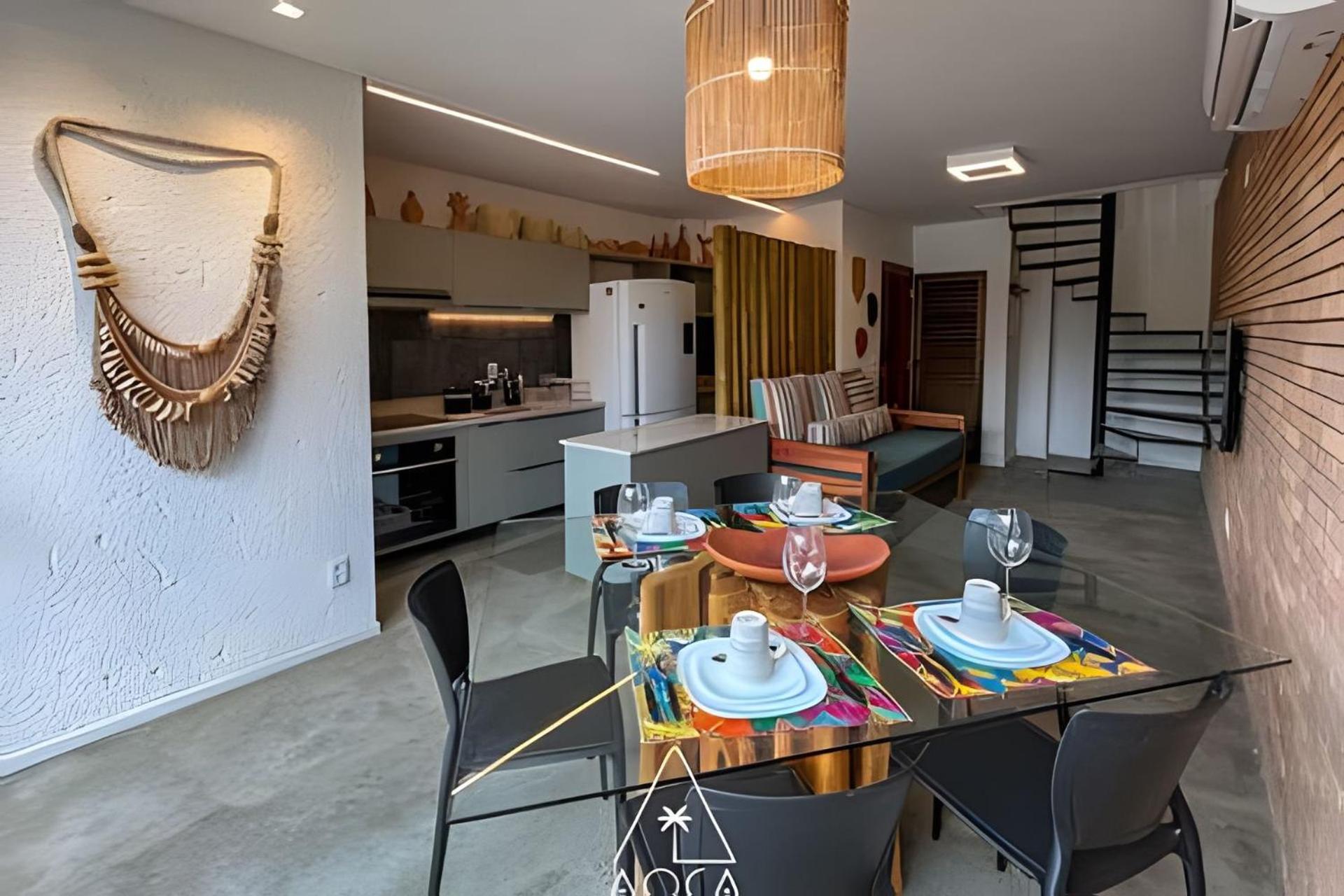 Duplex Completo na Praia de Tatuamunha com Piscina