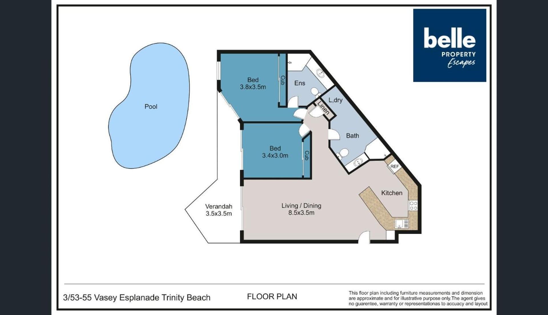 Trinity Beach Vacations - Belle Escapes Seashells on the Beach - Property Image 30