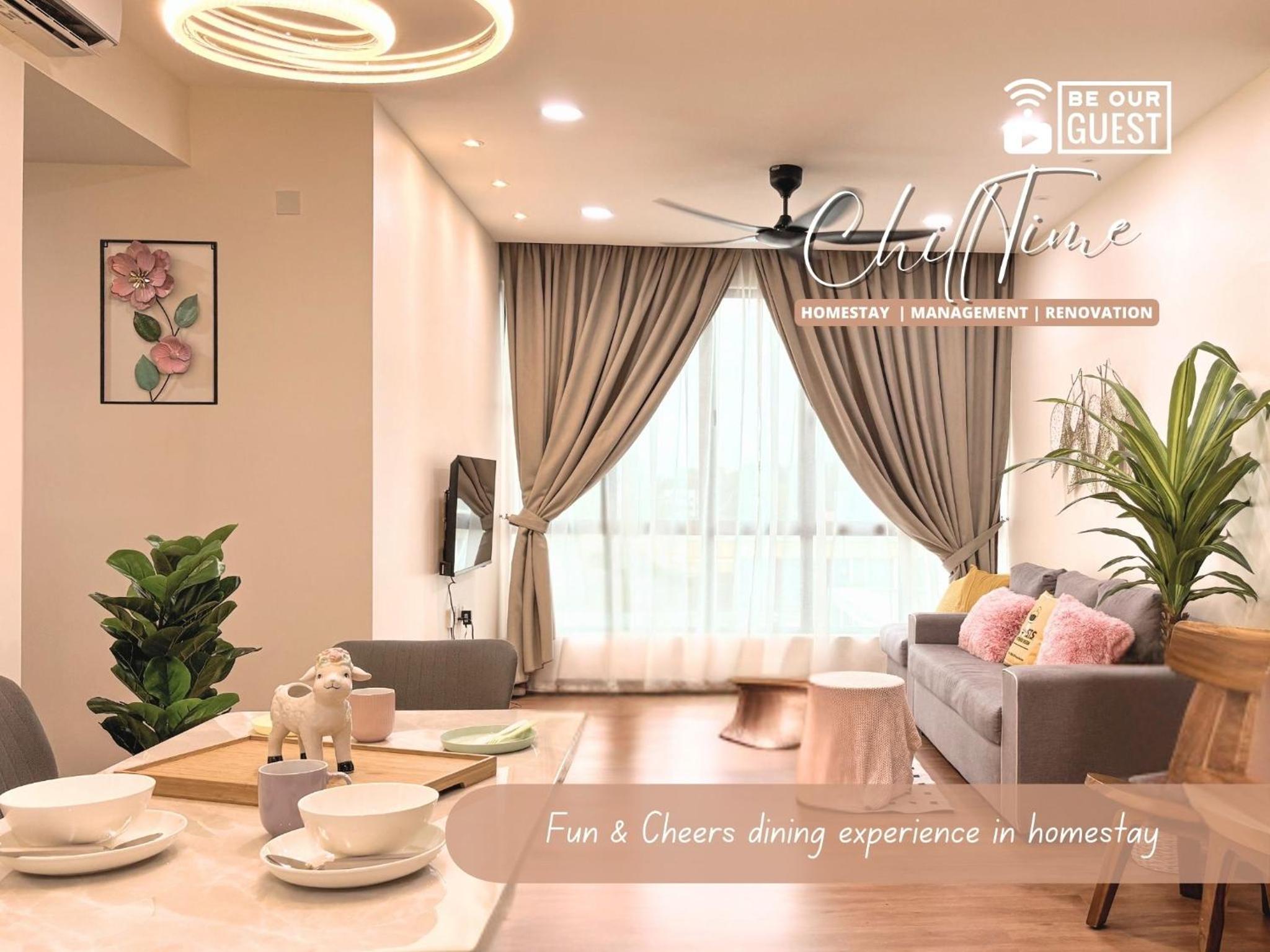 JBTown Midvalley KSL-5minCIQ Veranda SUPER Pool 5GNetflix Biz Suite by ChillTime Homestay