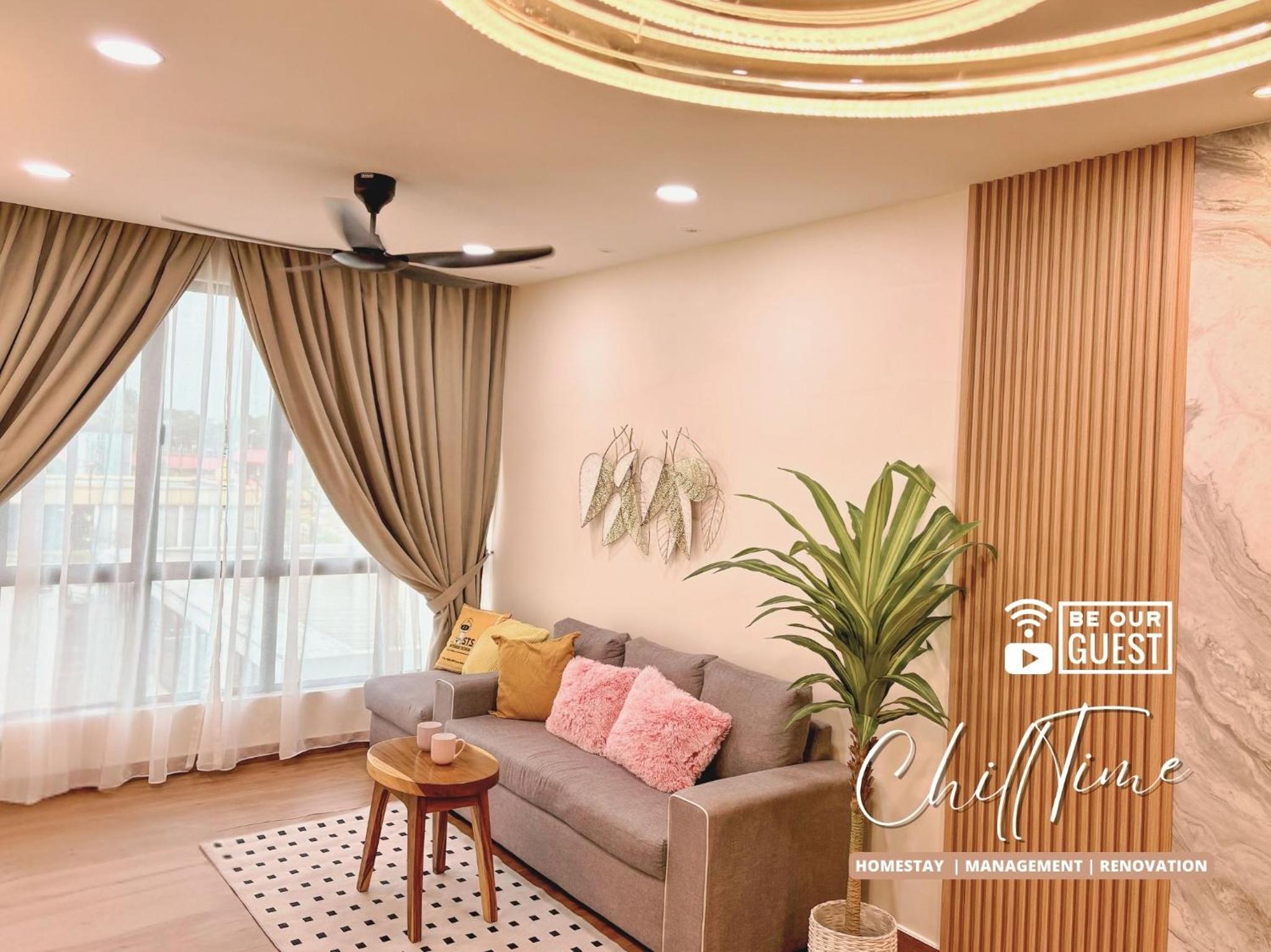 JBTown Midvalley KSL-5minCIQ Veranda SUPER Pool 5GNetflix Biz Suite by ChillTime Homestay