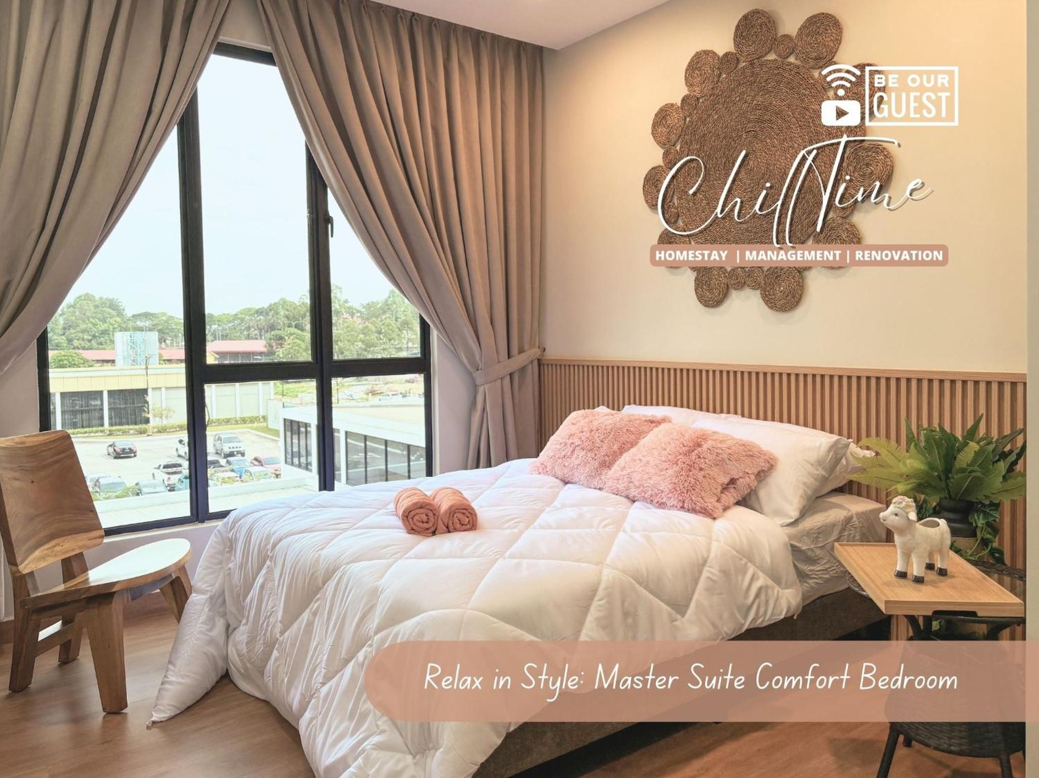 JBTown Midvalley KSL-5minCIQ Veranda SUPER Pool 5GNetflix Biz Suite by ChillTime Homestay