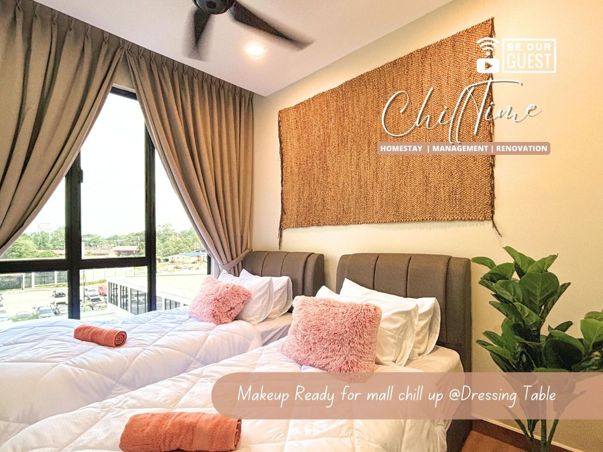 JBTown Midvalley KSL-5minCIQ Veranda SUPER Pool 5GNetflix Biz Suite by ChillTime Homestay
