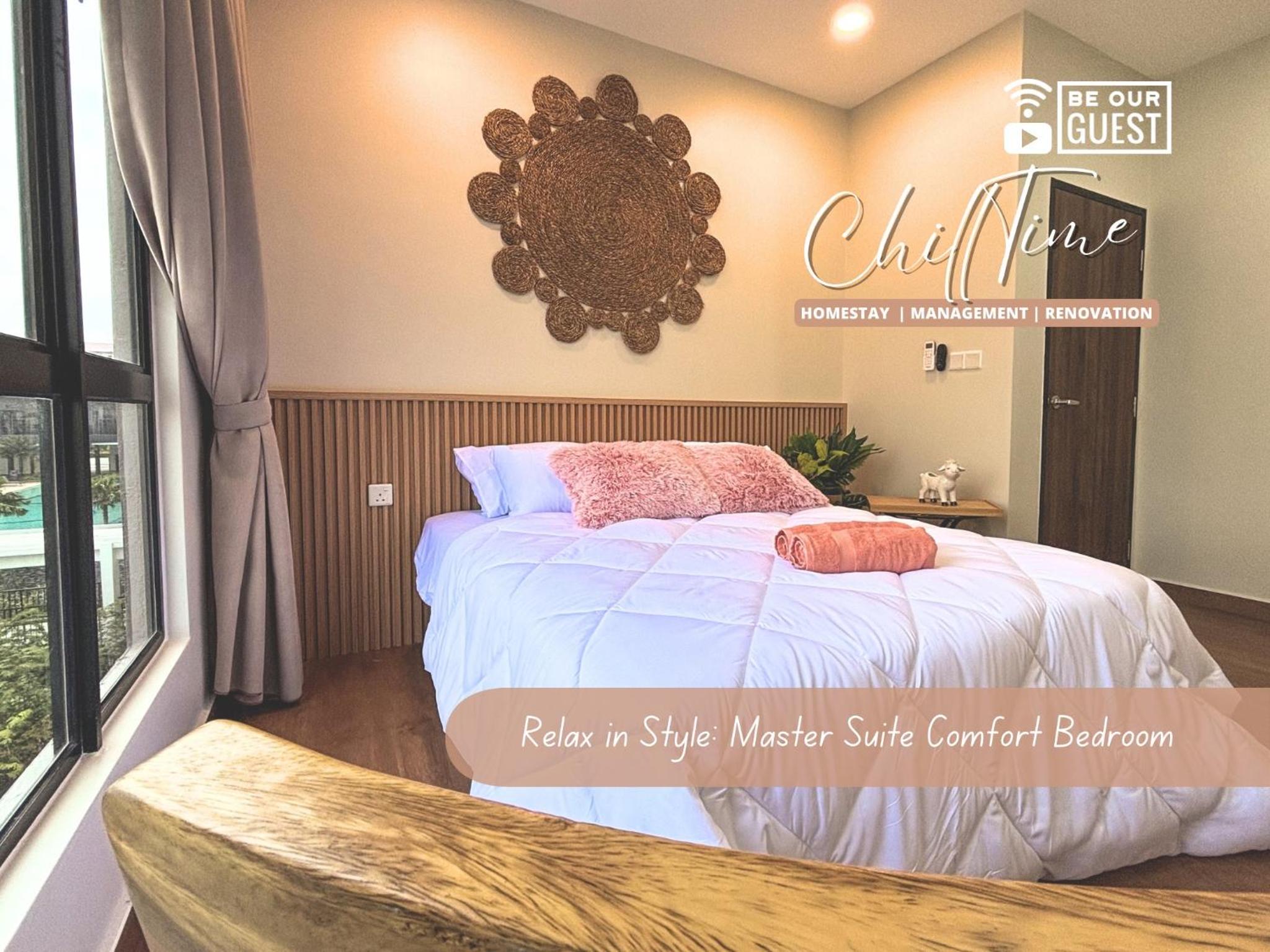 JBTown Midvalley KSL-5minCIQ Veranda SUPER Pool 5GNetflix Biz Suite by ChillTime Homestay