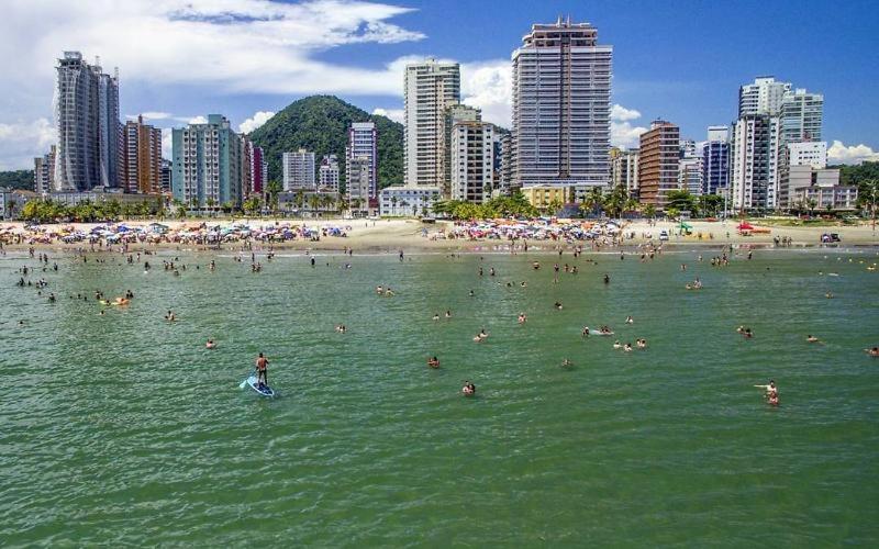 ap frente mar pe na areia praia aviação 64m2 WIFI 2dorm 1vaga salão jogos elevador