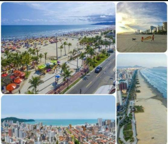 ap frente mar pe na areia praia aviação 64m2 WIFI 2dorm 1vaga salão jogos elevador