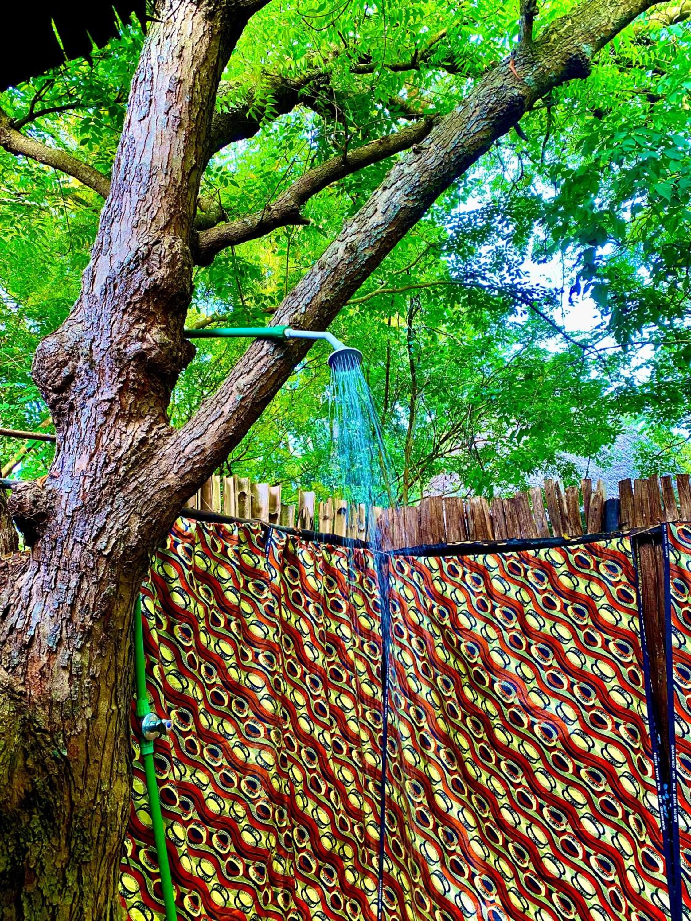 African hut tiny cottage view 3