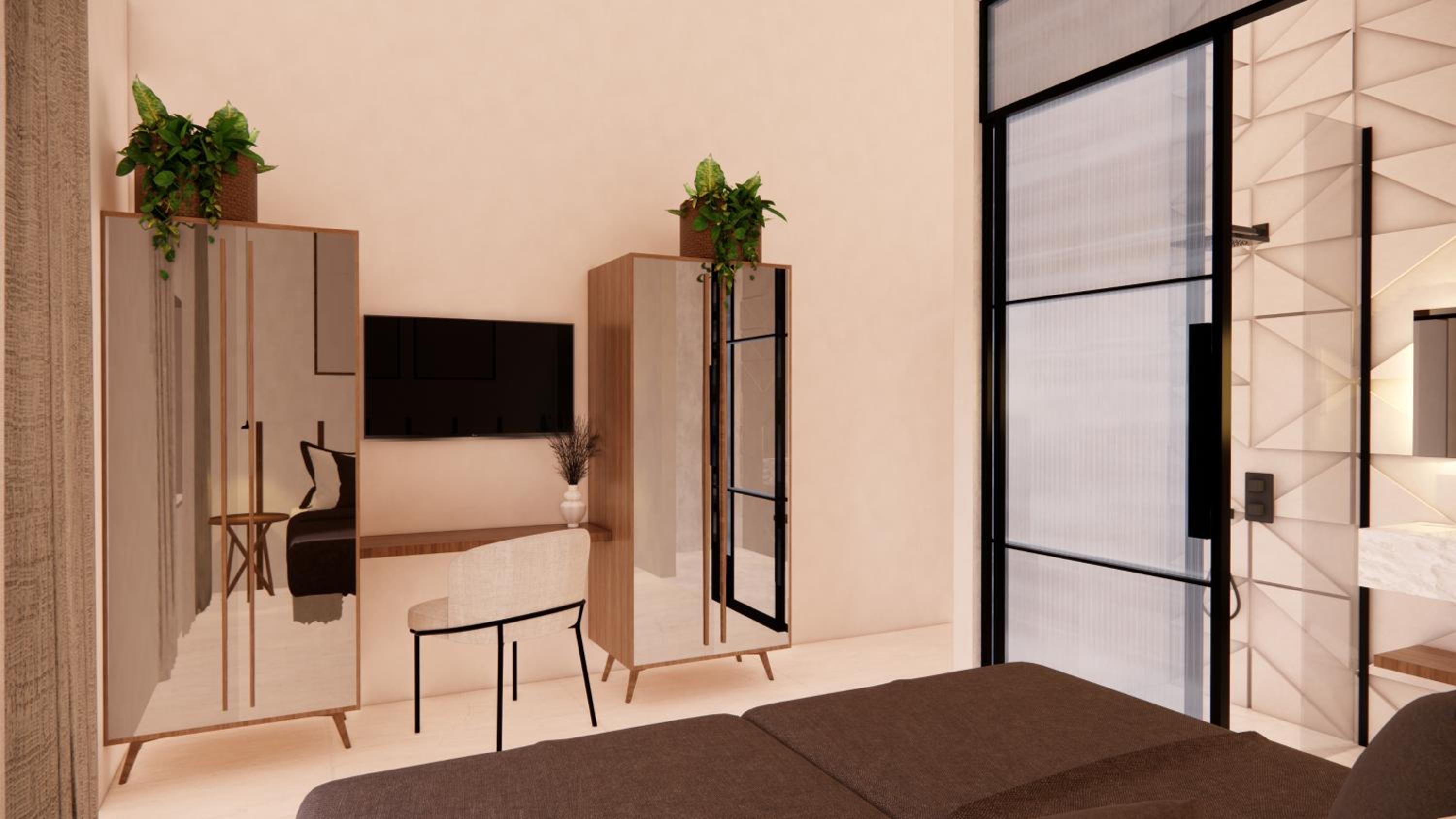 hotel room