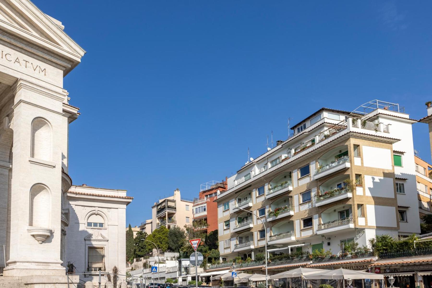 LaDolcevita - Ponte Milvio Stunning View Penthouse
