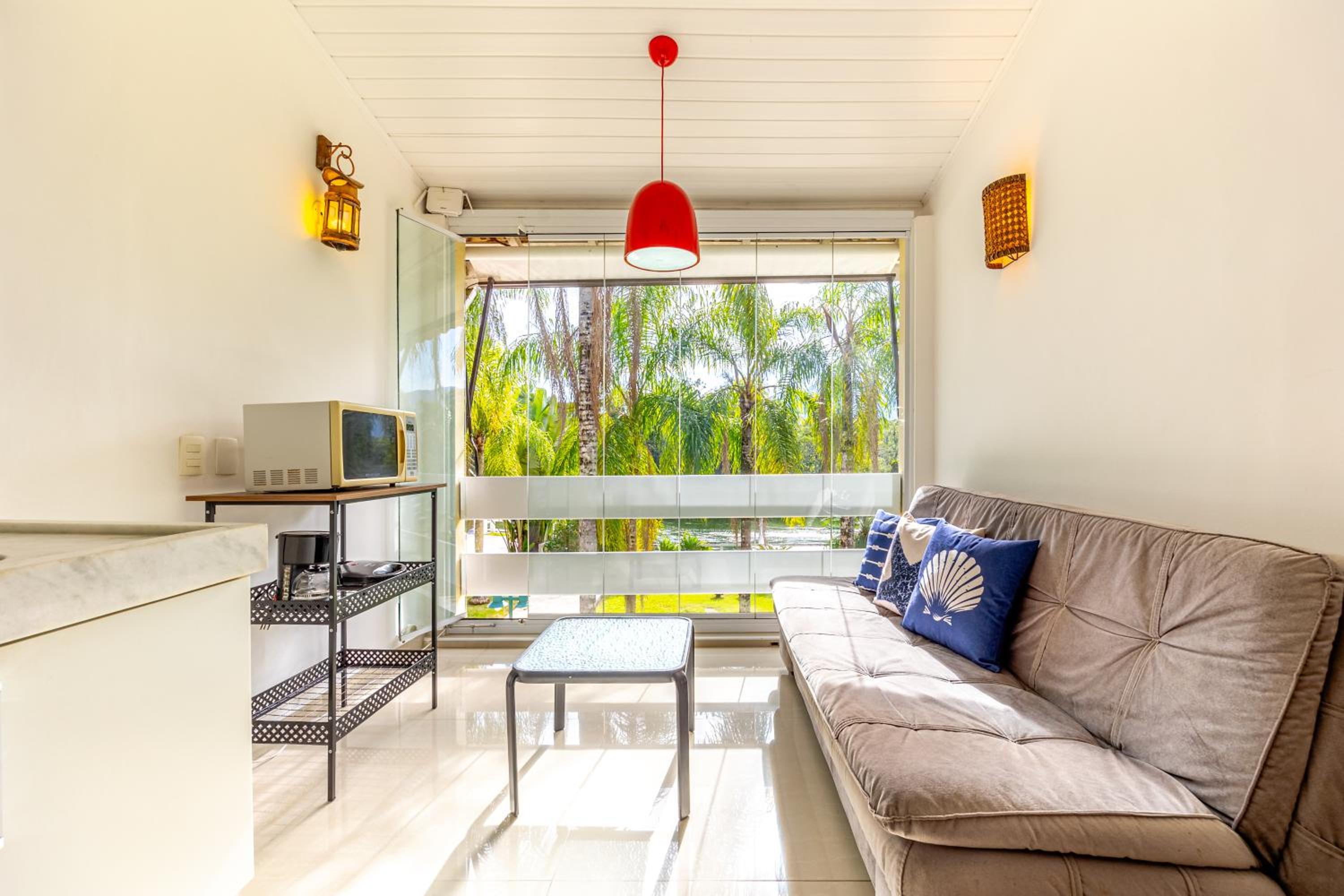 Lindo Loft na Praia de Barra do Una à beira do Rio