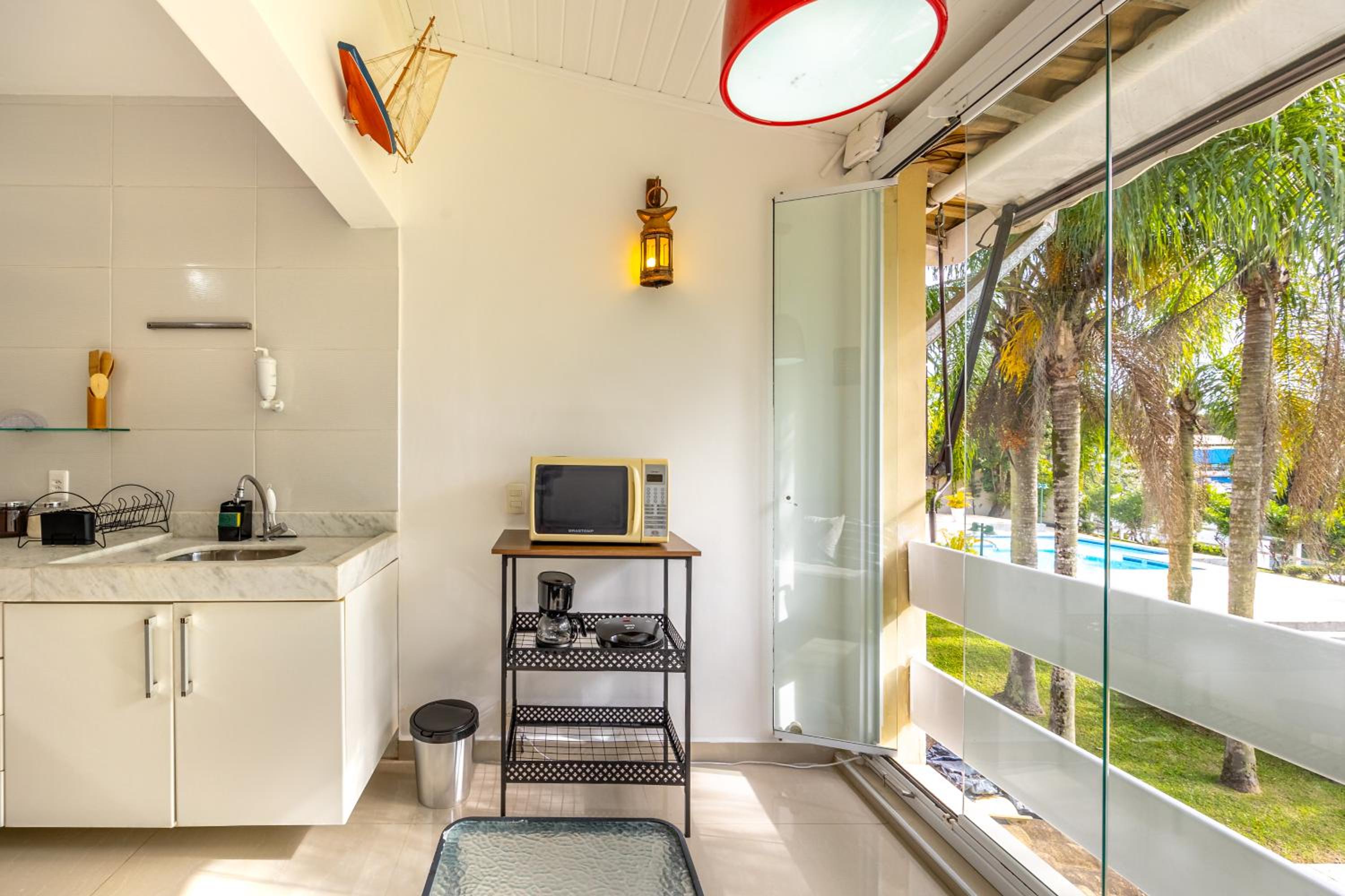 Lindo Loft na Praia de Barra do Una à beira do Rio