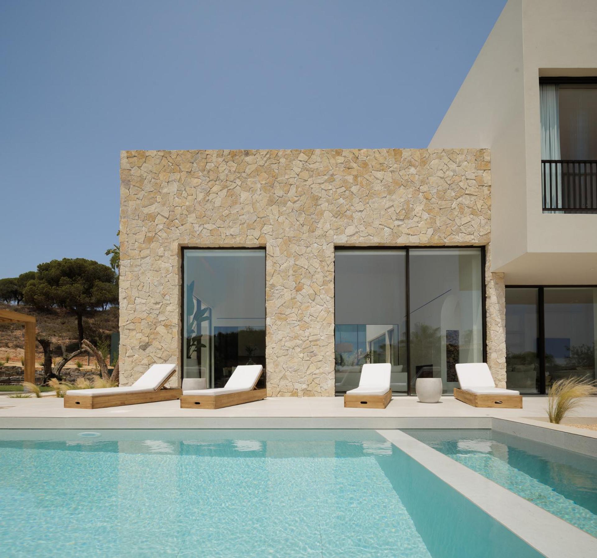 Luxury Villa In Quinta do Lago Private pool Rooftop Jacuzzi Office Game room ARKEO LUXURY