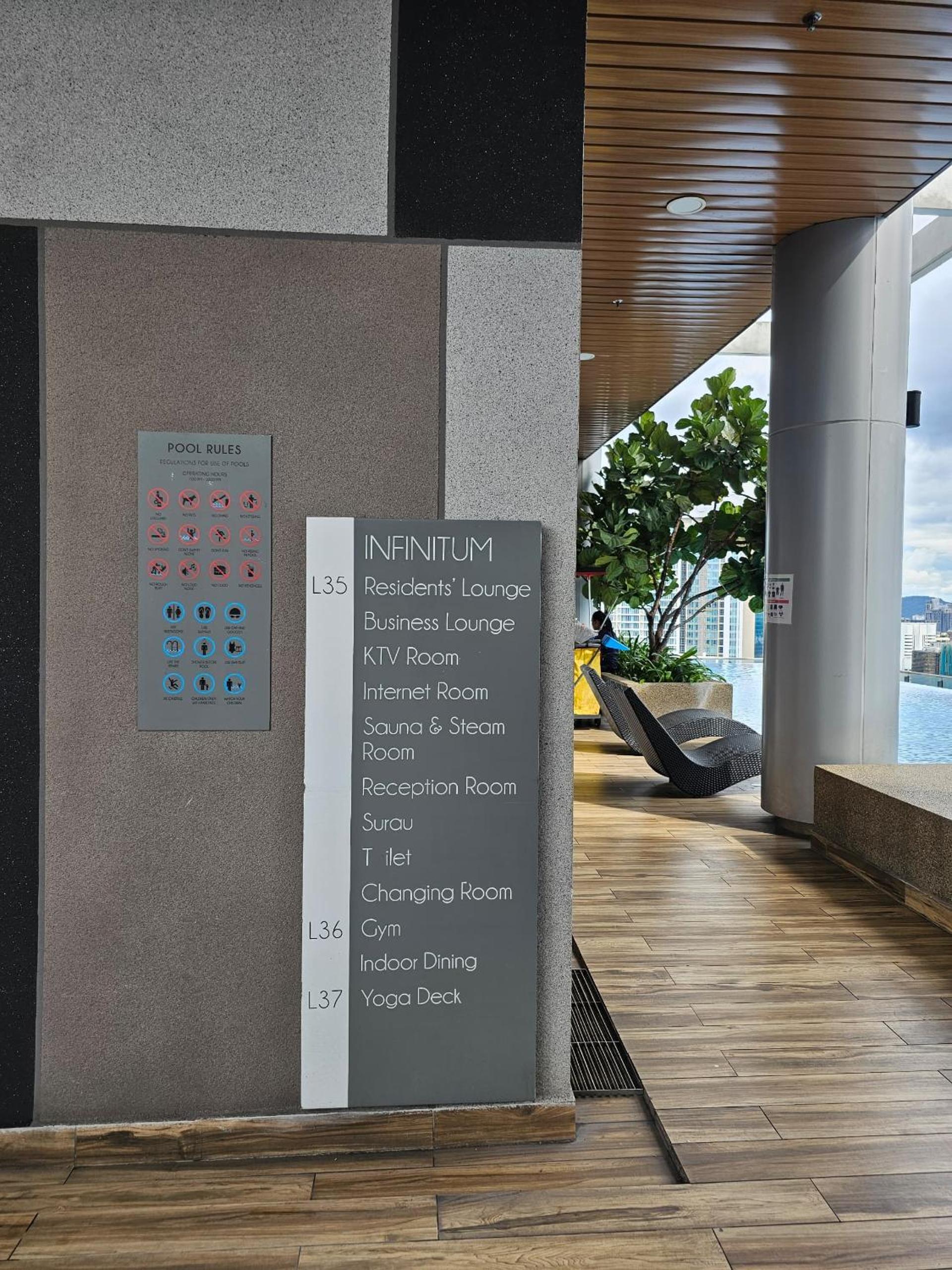 The Colony By KLCC Infinity Pool