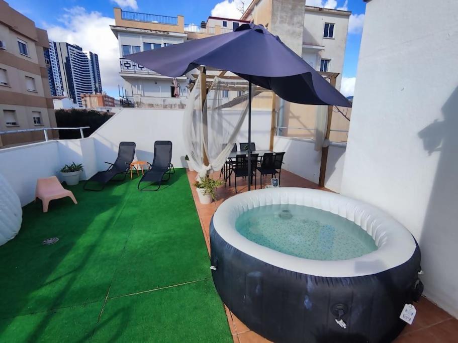 Ático soleado en el centro de Málaga