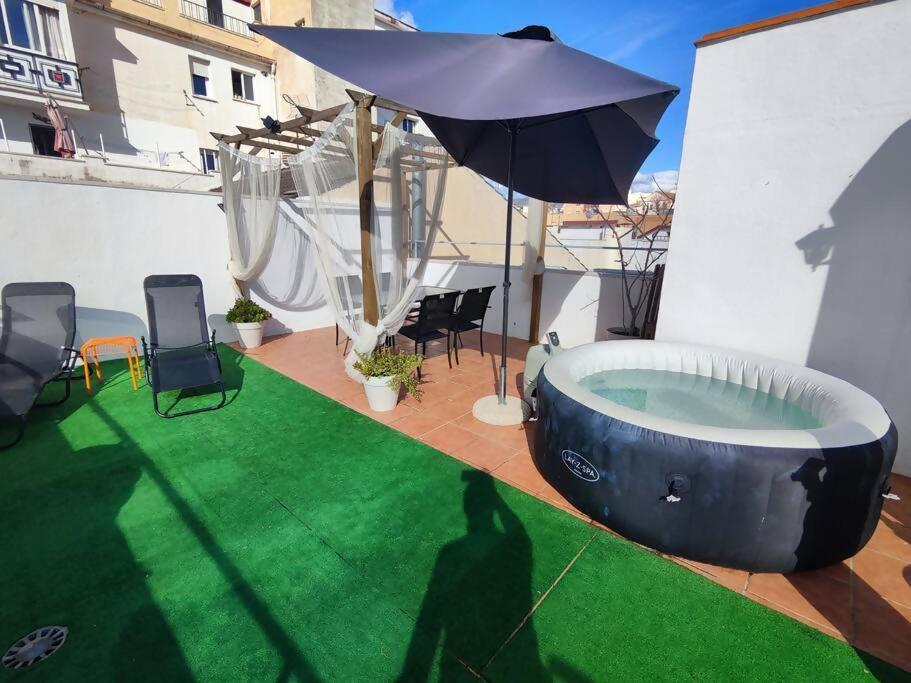 Ático soleado en el centro de Málaga
