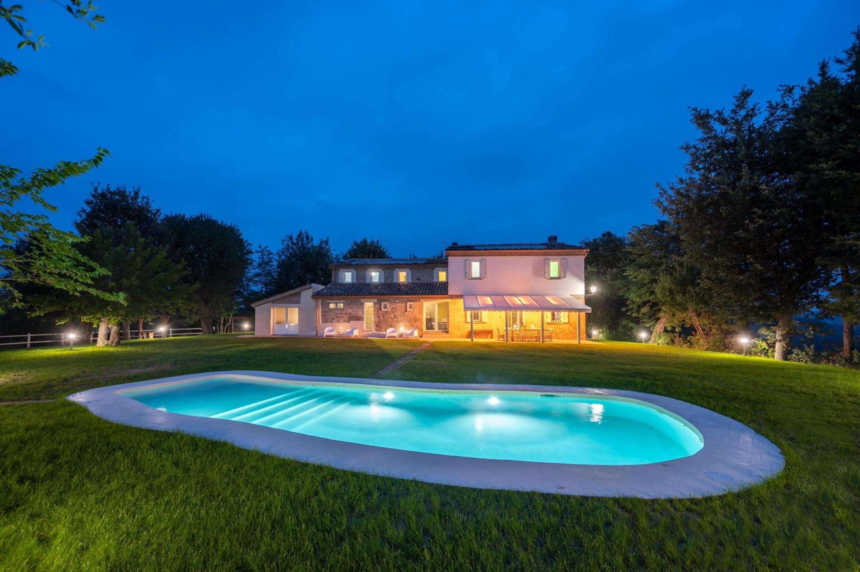Villa ai Caprioli Mondaino view 5