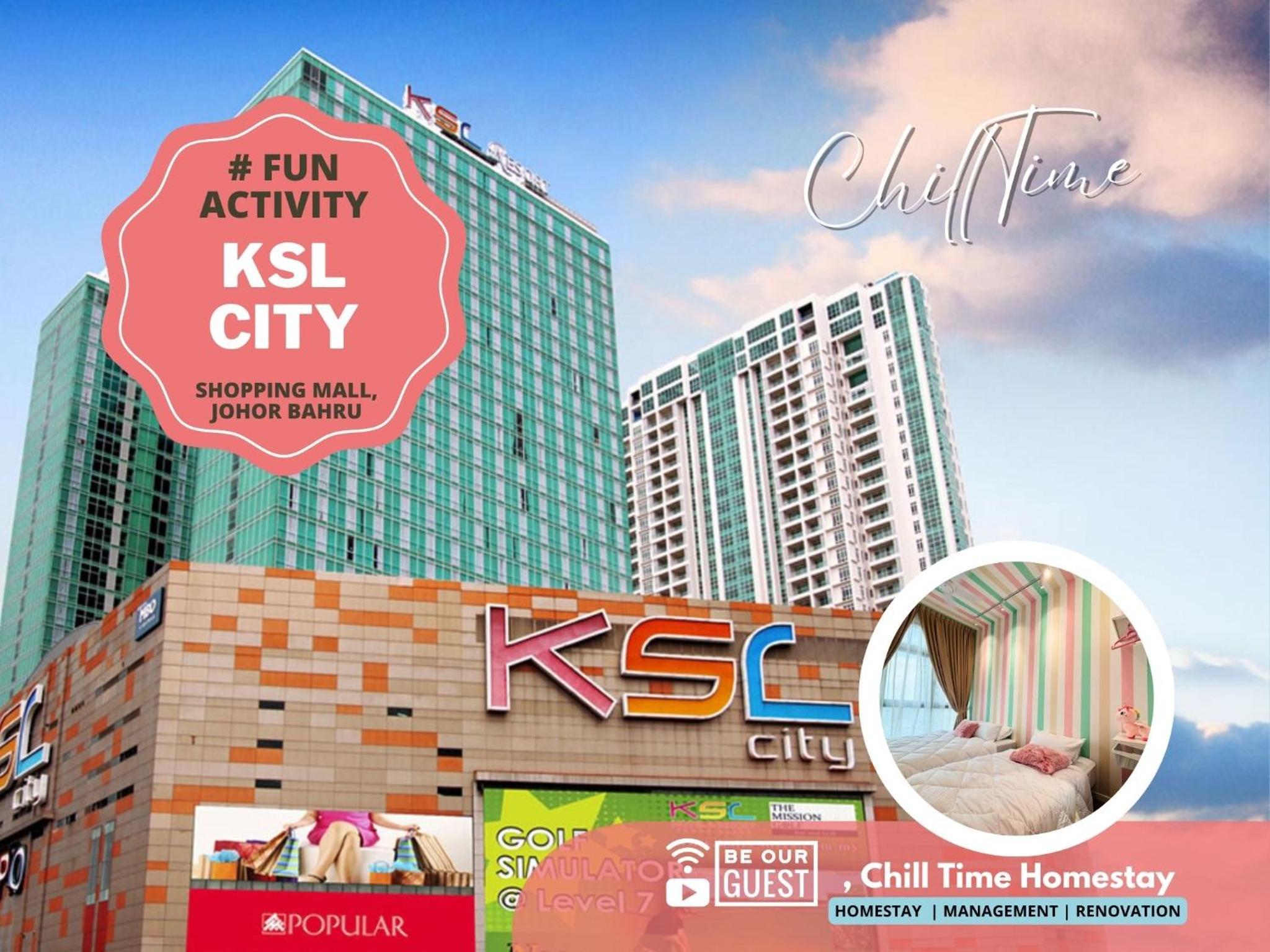 JBTown Midvalley KSL-5minCIQ Veranda SUPER Pool 5GNetflix Biz Suite by ChillTime Homestay