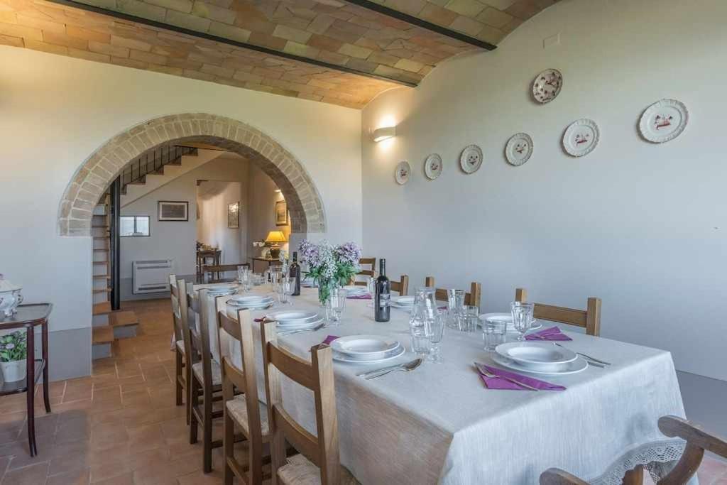 Villa I Cipressini piscina riscaldata spa Toscana