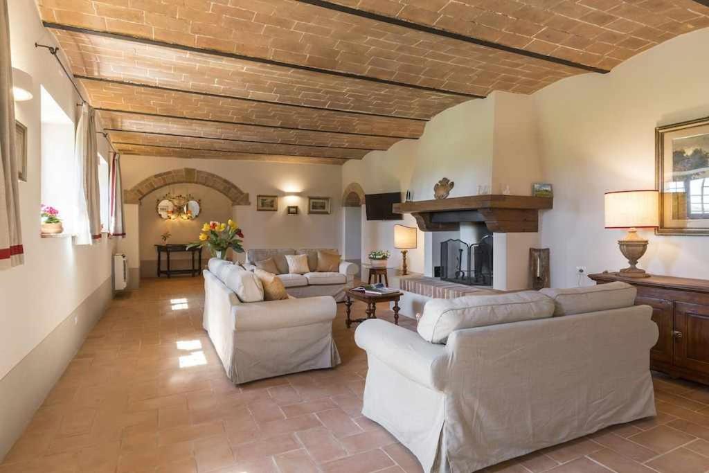 Villa I Cipressini piscina riscaldata spa Toscana