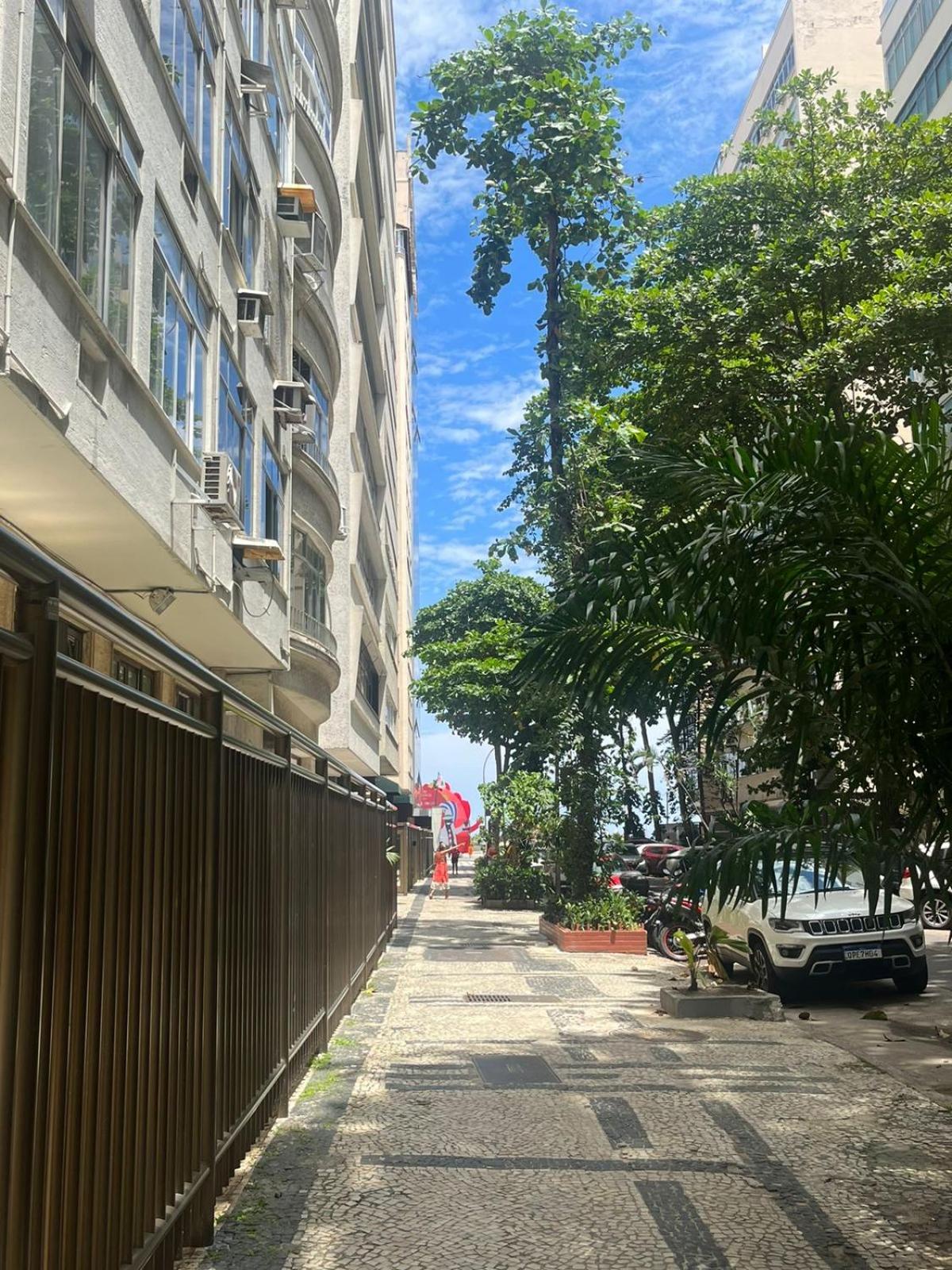 Copacabana vista lateral mar