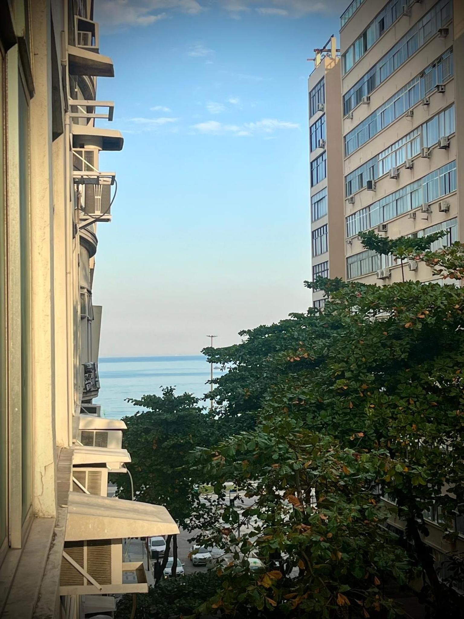 Copacabana vista lateral mar