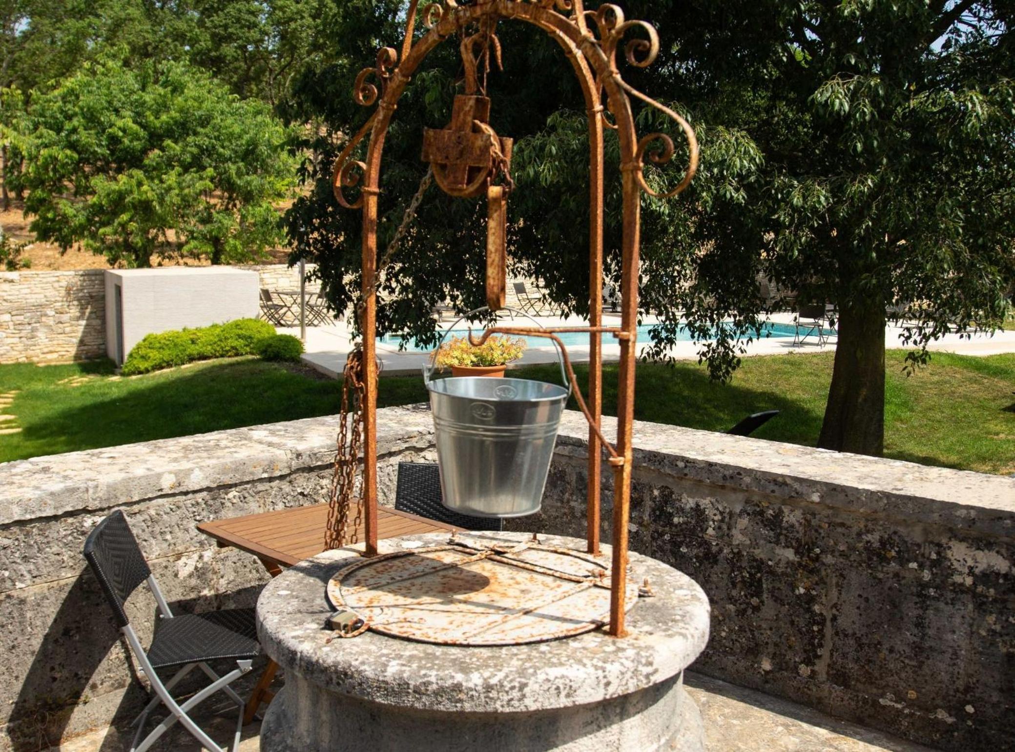 The Poolside Stone House in Bale