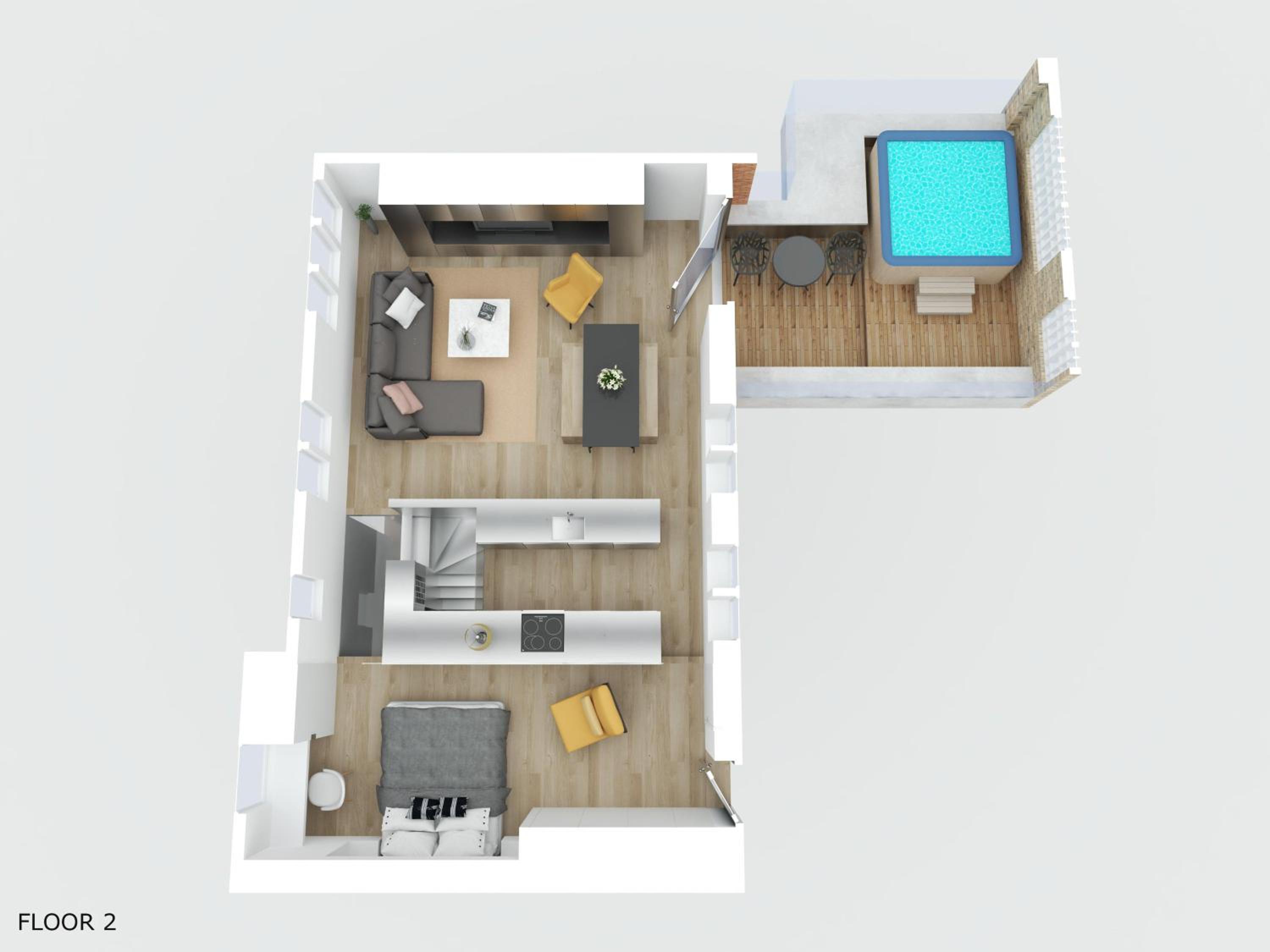 The Tonic 1 Bed with Patio in Shoreditch