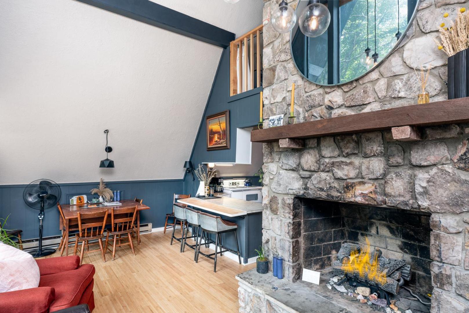URSUS, A Secluded Midcentury Modern AFrame Chalet view 3