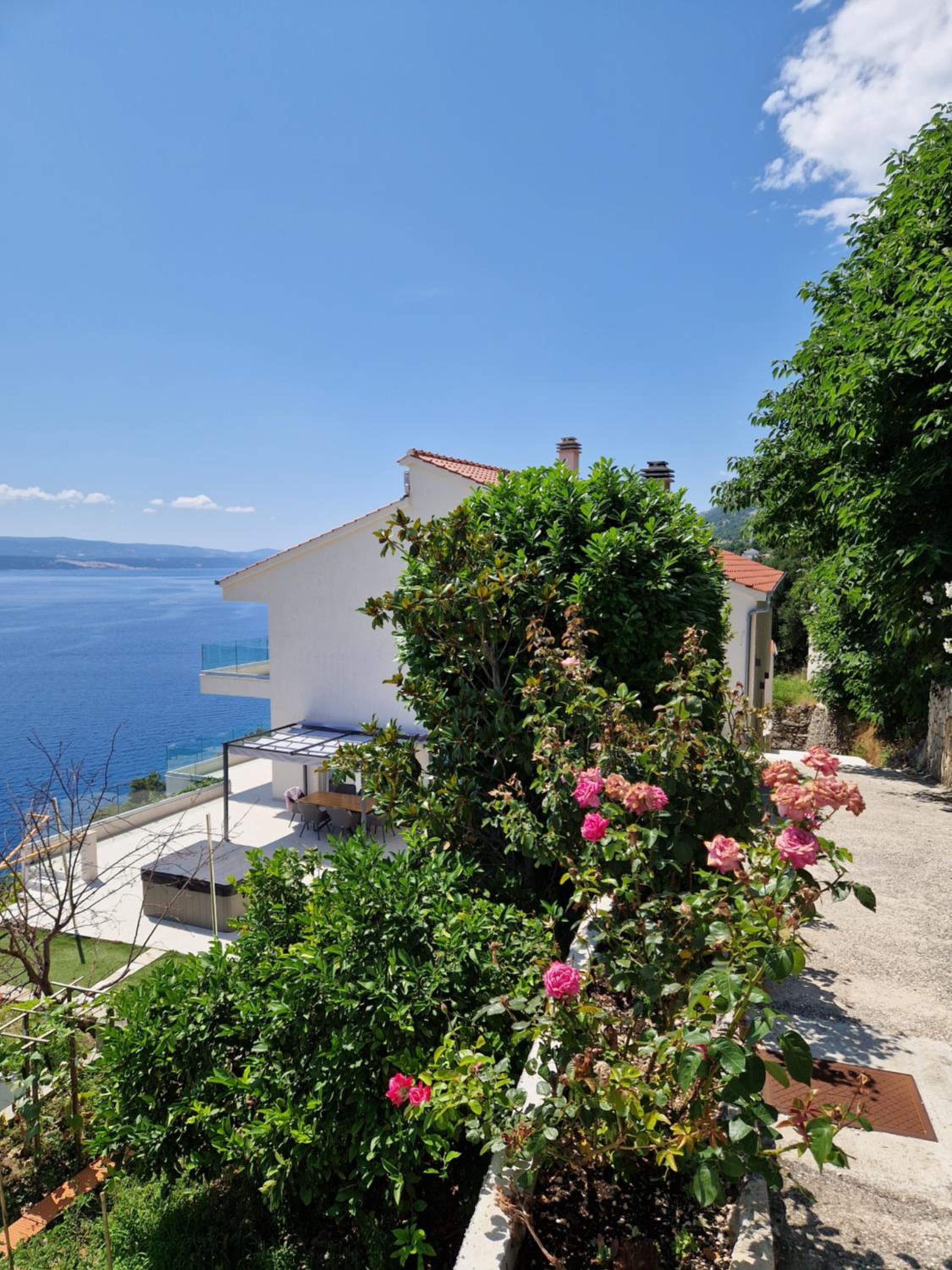 5 stars 2 bedrooms villa BLUE DREAM village Pisak Croatia view 5