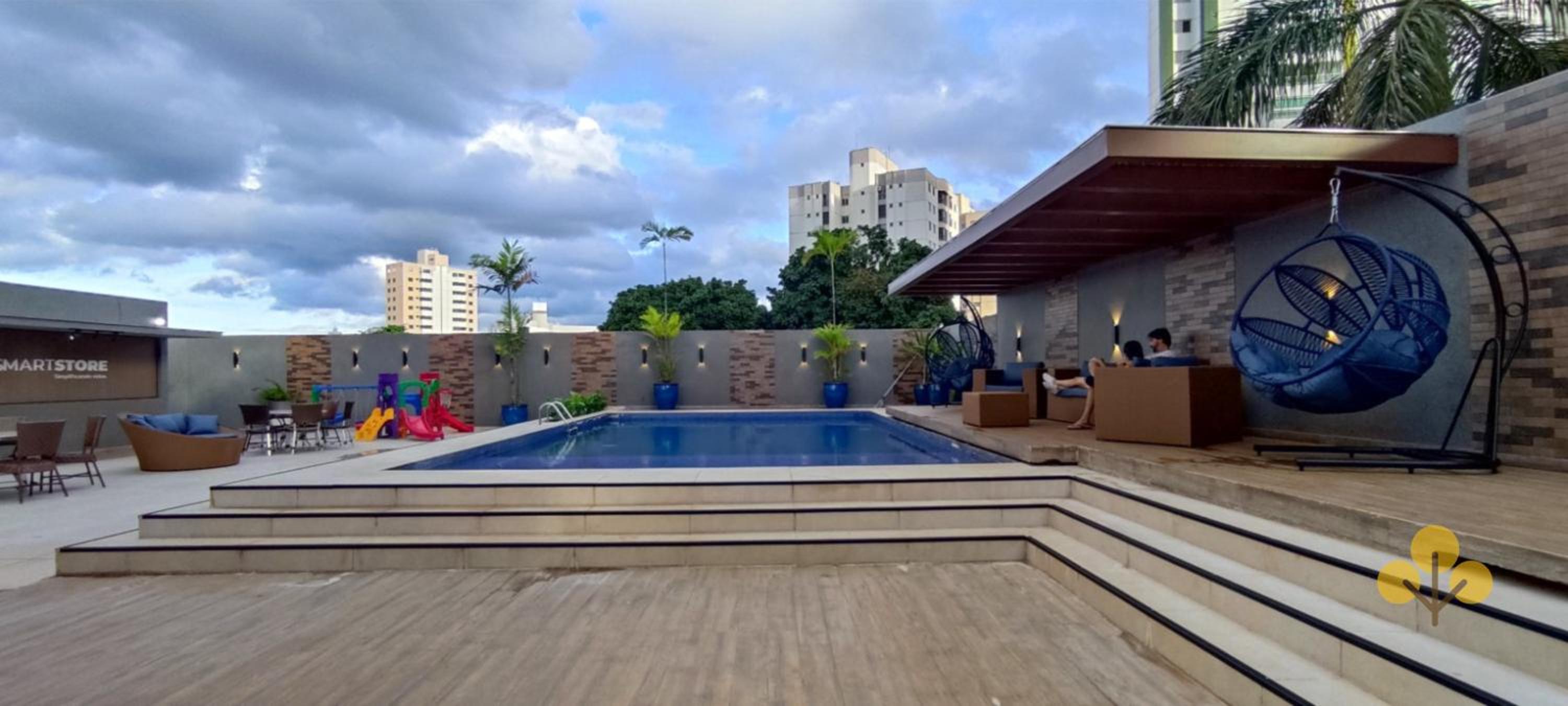 Flat no Crystal Place, a 6 min do Flamboyant
