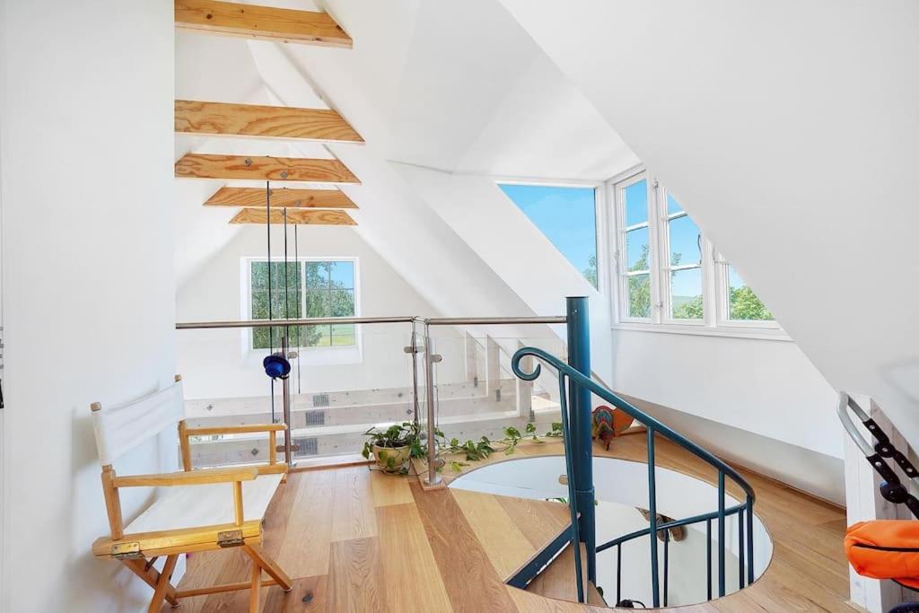 Moderne landligt hus