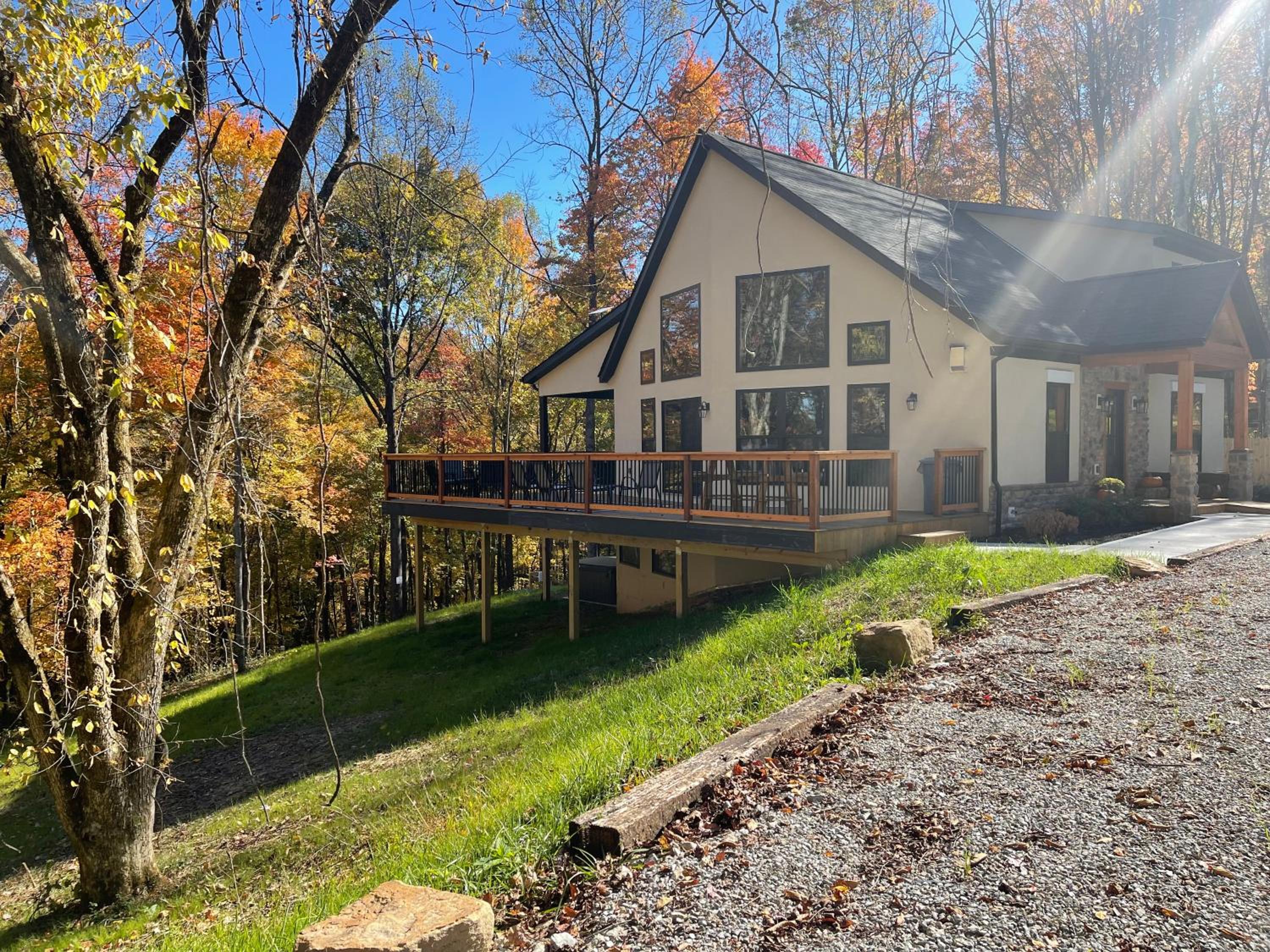The Quana - Hot tub, fire pit, and Huge Entertainment Area view 2