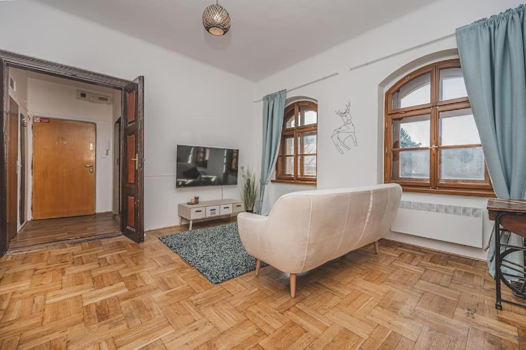 Plně vybavený apartmán u Velkého náměstí 3, Wi-Fi, vana