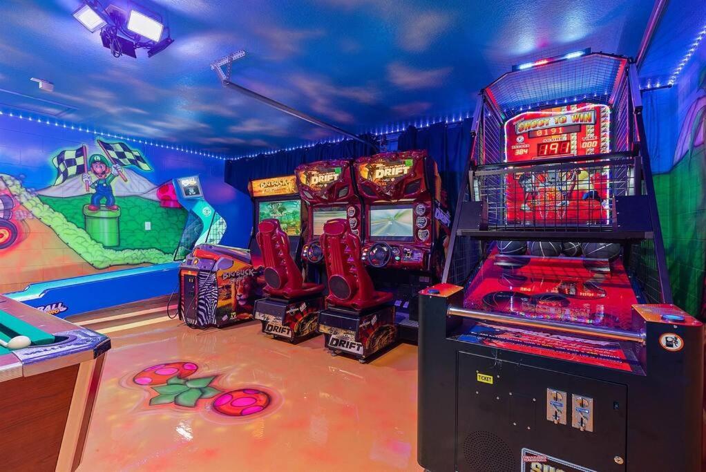 Free Arcade! All Rooms Themed! South Facing Pool!