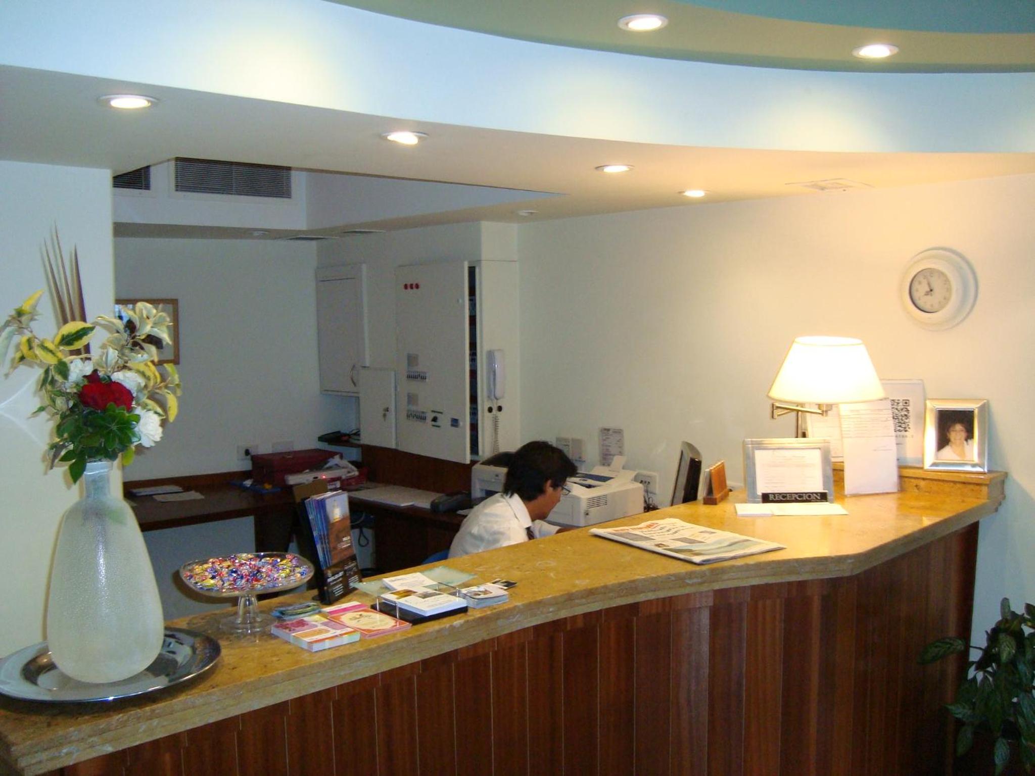 hotel reception