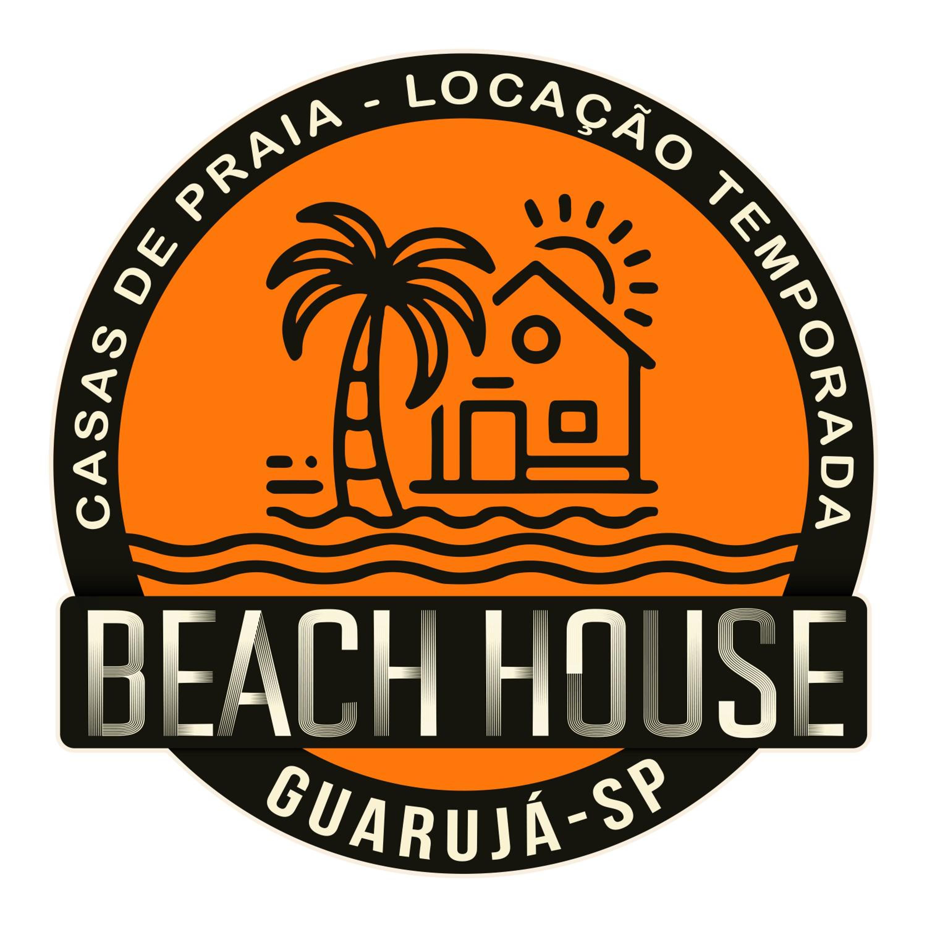 BEACH HOUSE Unidade 3 - Casas de Praia Guarujá 90 Metros do Mar 4suites ar condicionado Wi Fi Piscina