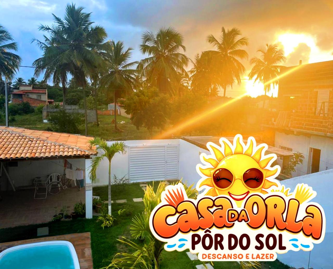 2 Casas - 4 minutos da Orla Pôr do Sol, 1-4 Quartos, Piscina, Churras,