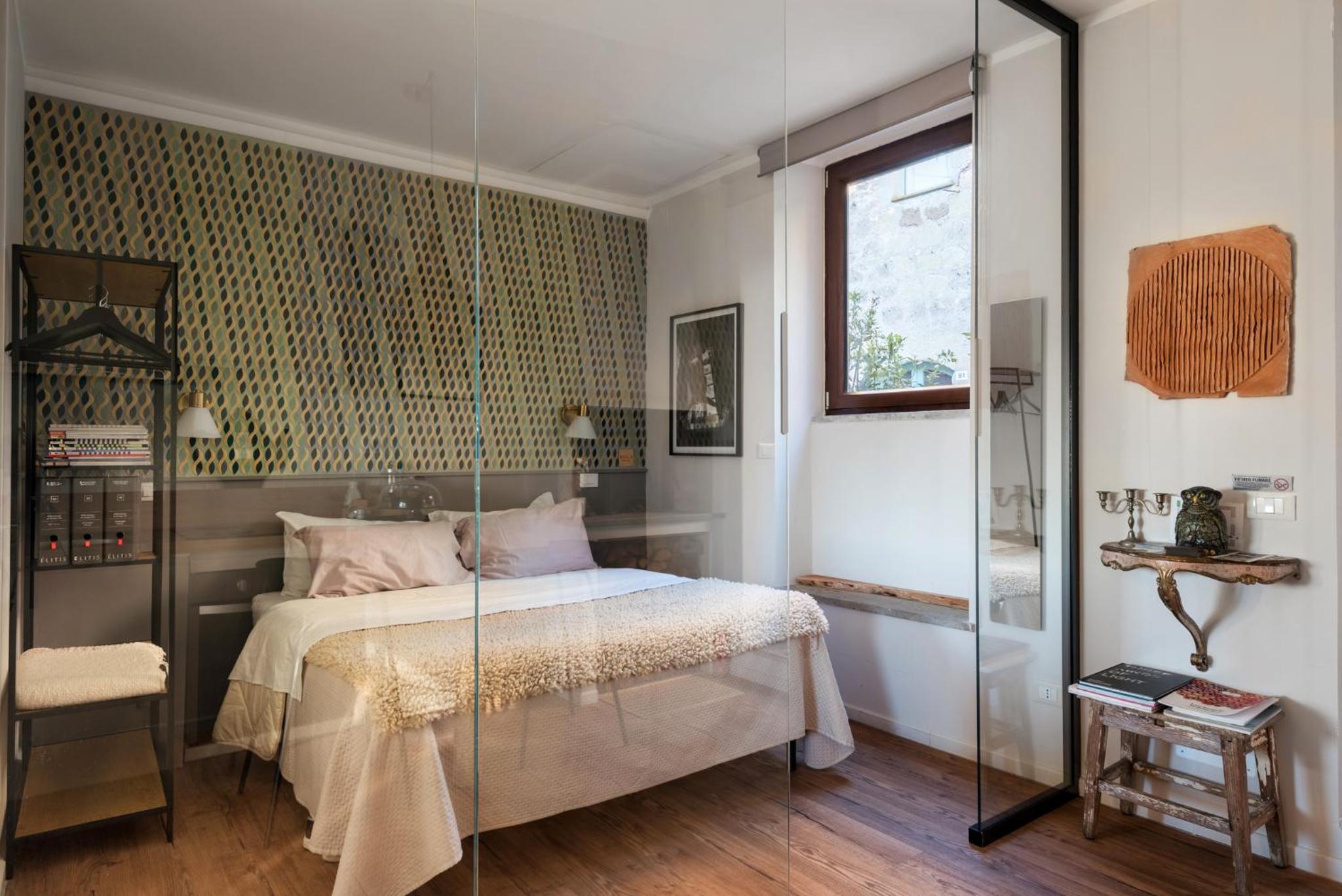 SopraBosco Calcata Art & Design Apartment view 4