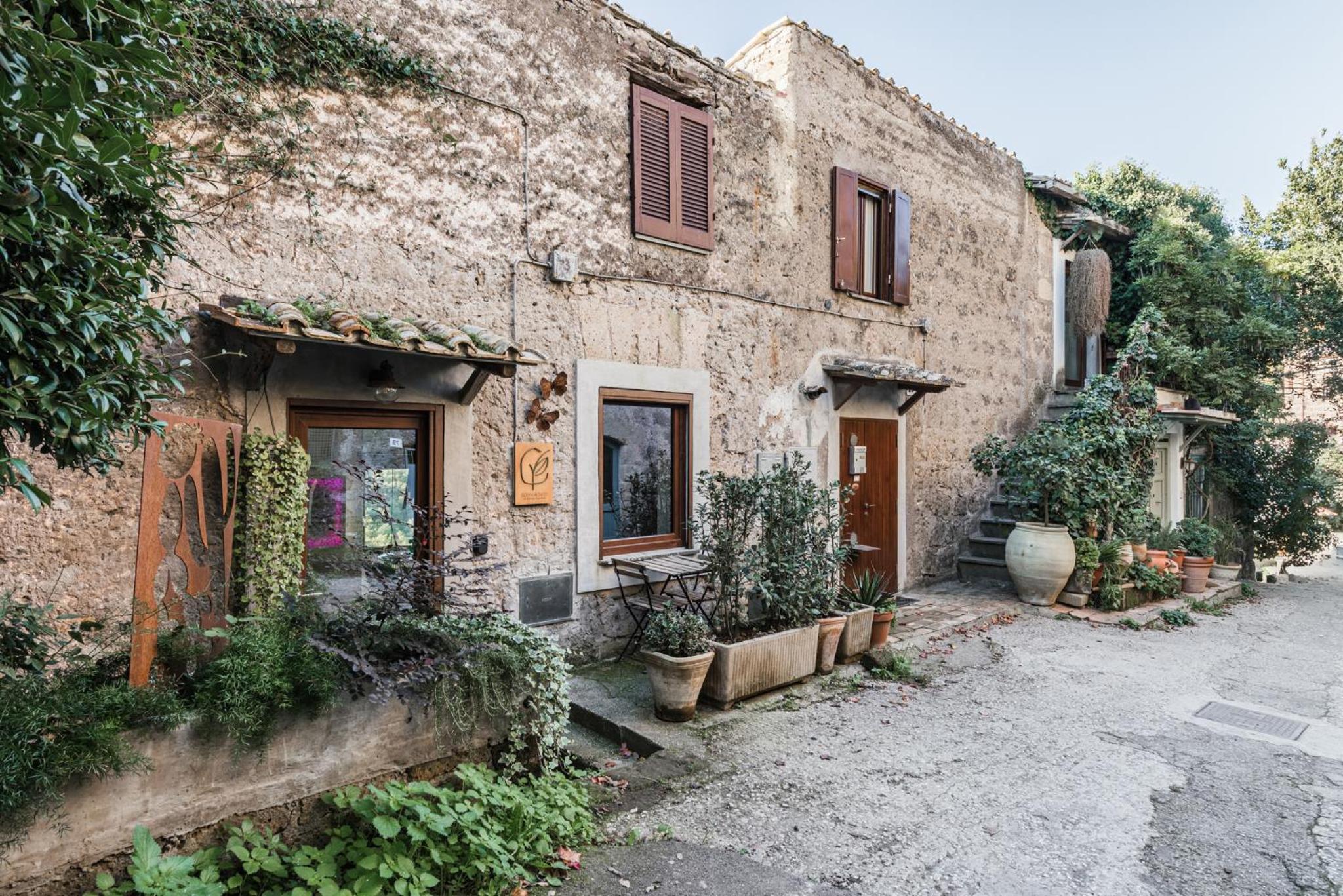 SopraBosco Calcata Art & Design Apartment view 5
