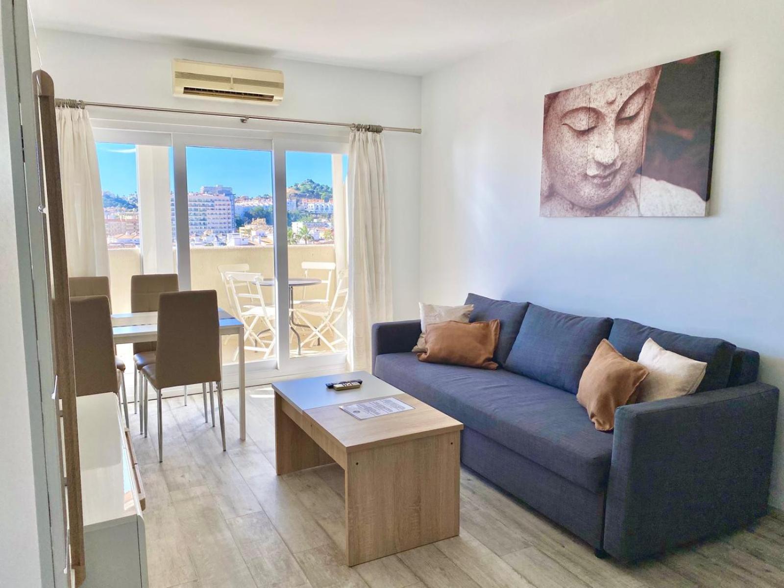 EL ESTUDIO DE LA PLAYA BENALBEACH NEW 1BD, Piscinas, playa y vistas al mar Ref504 view 5