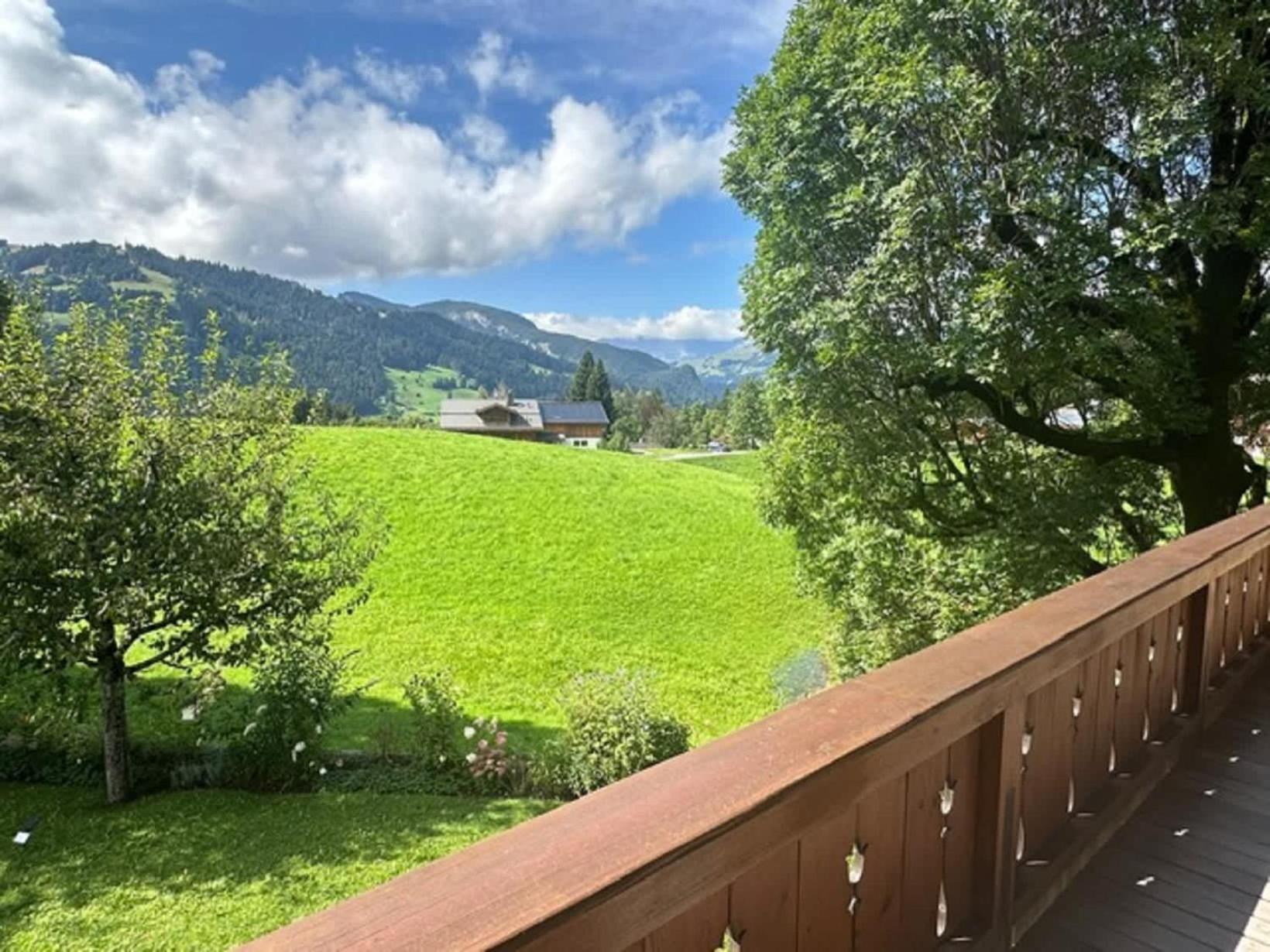 Gstaad Gem: Best Alps View Serene Pond
