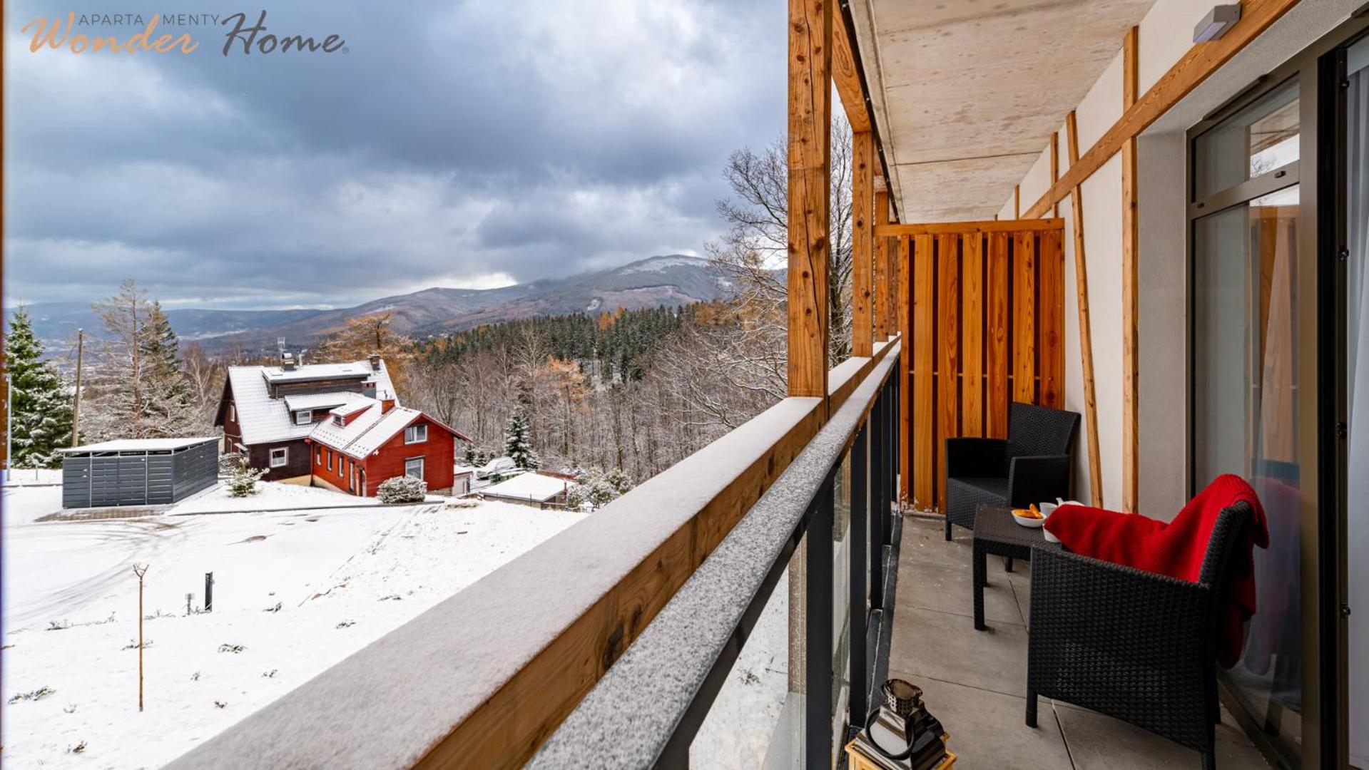 Wonder Home - Orlik Residence - Apartamenty z widokiem na Śnieżkę, blisko wyciągów, Ski Arena i Kościółka Wang