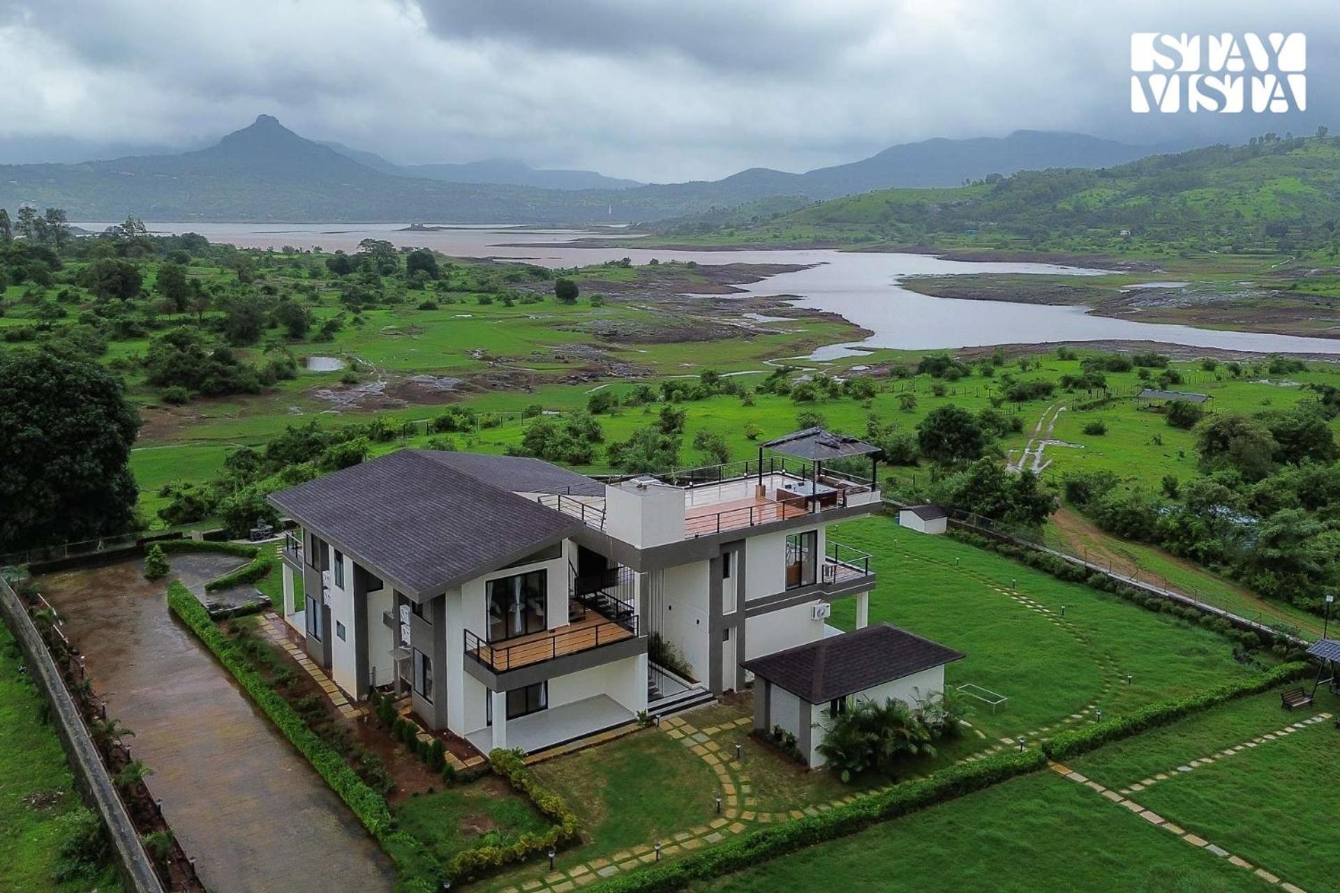 StayVista at Evara Villa - Pool, BBQ and Bonfire view 2