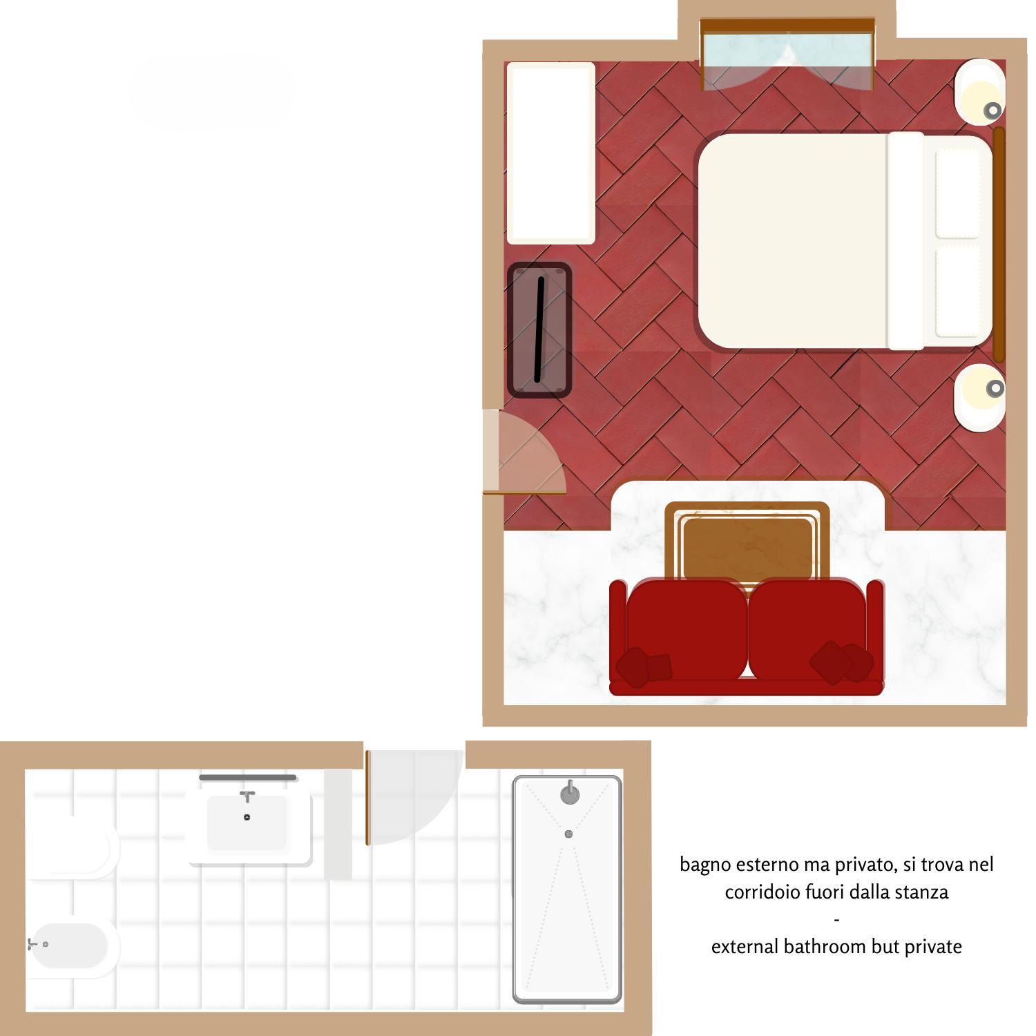 Italianflat - Rentroom 200mt to Arena view 3