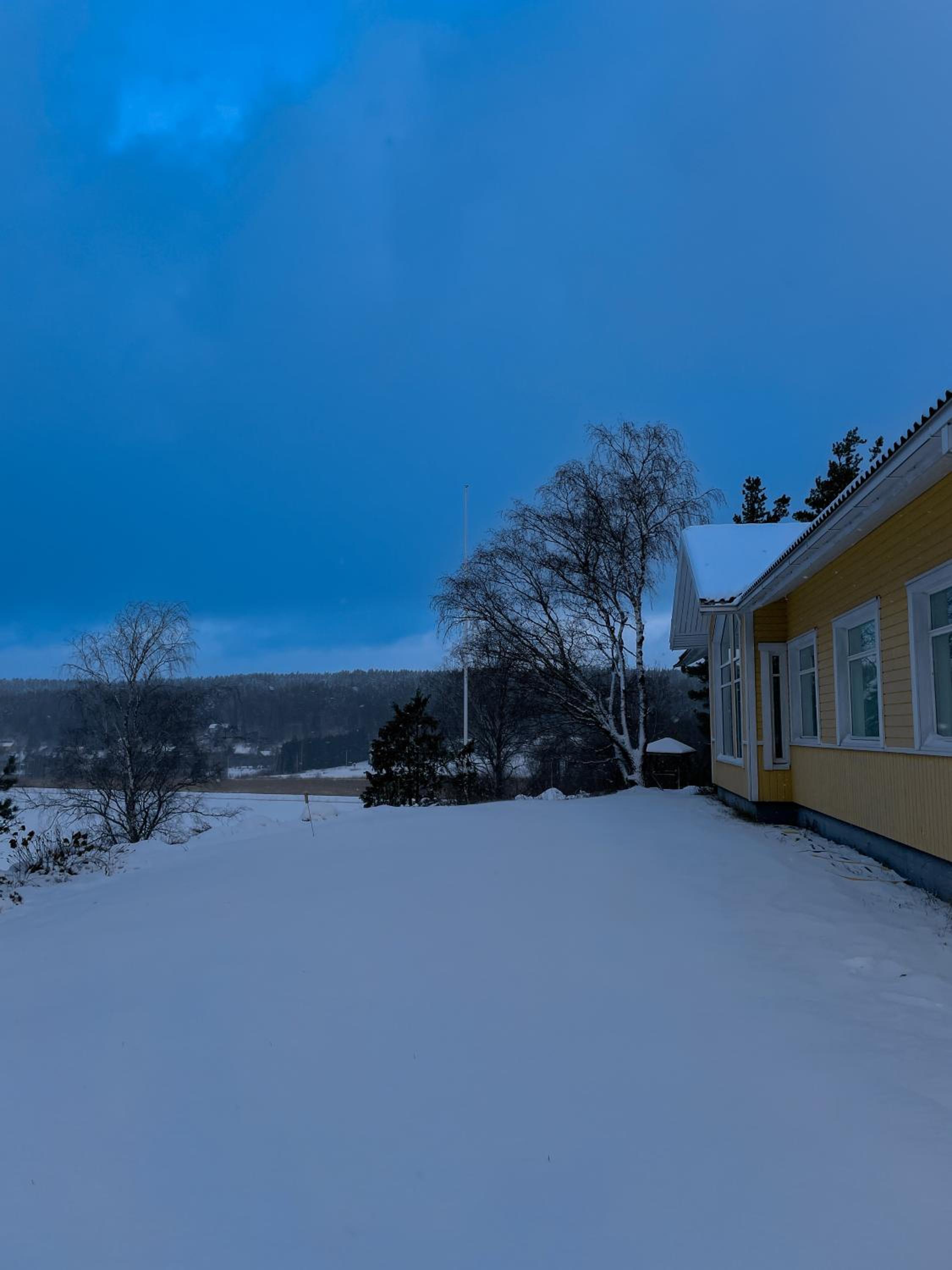 Keltainen talo - tilava huvila lähellä Saloa