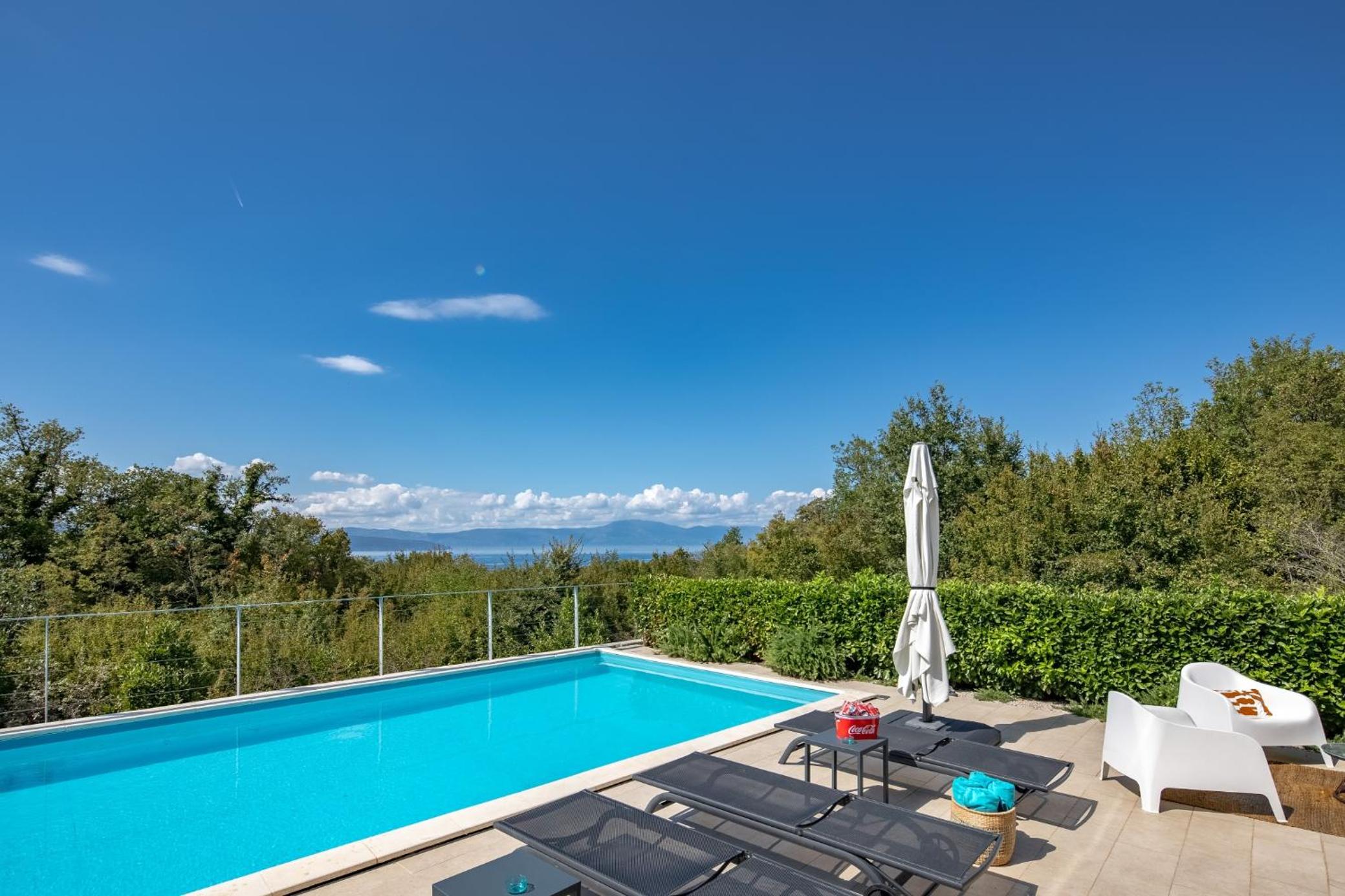 Villa LUXOR with heated pool view 4
