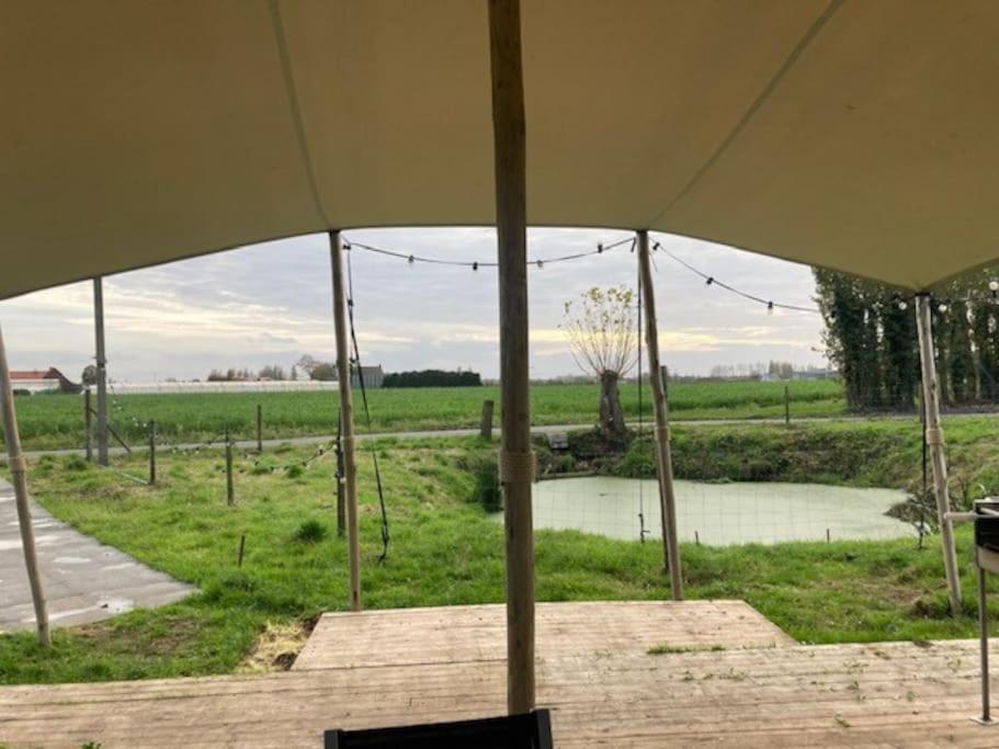 Tiny House 't klein geluk dichtbij Brugge met fiets'