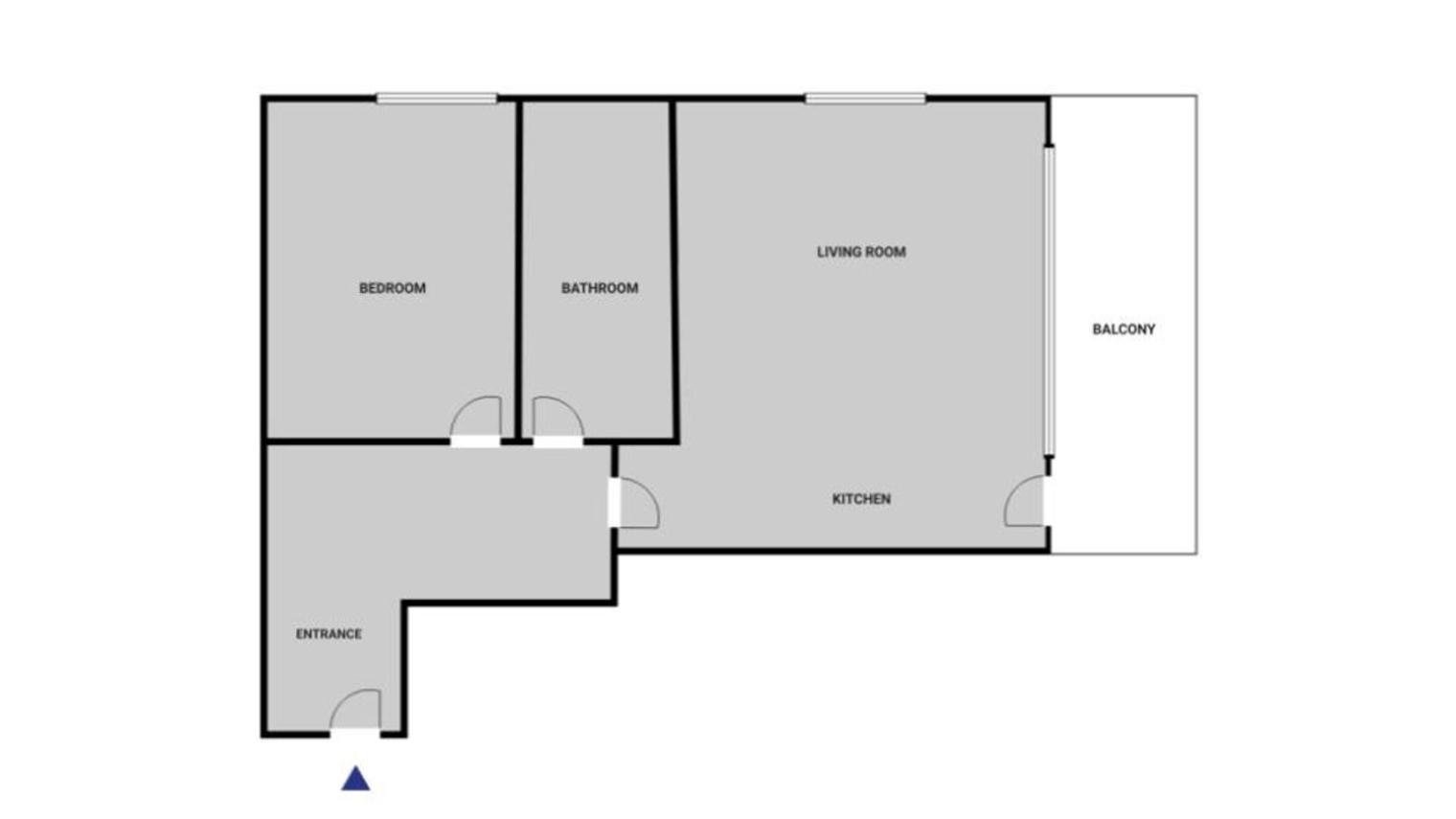 Blueground Prague 3 new build balcony PRG-37
